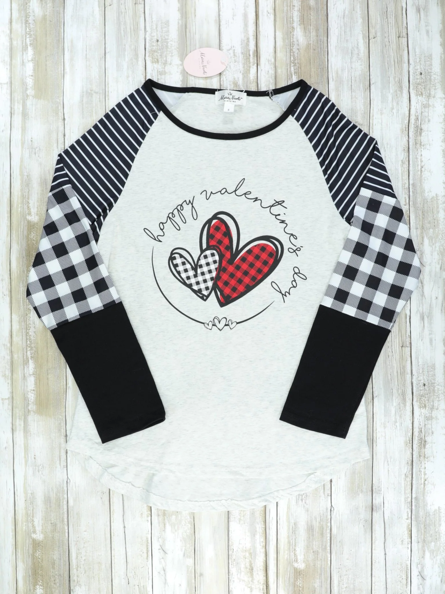 Mom & Me Happy Valentine's Day Plaid Collection - Image 3