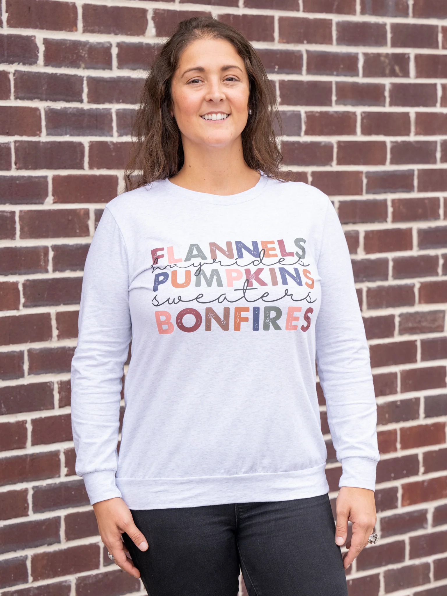 Mom & Me Heather Grey Autumn Memories Shirt - Image 2
