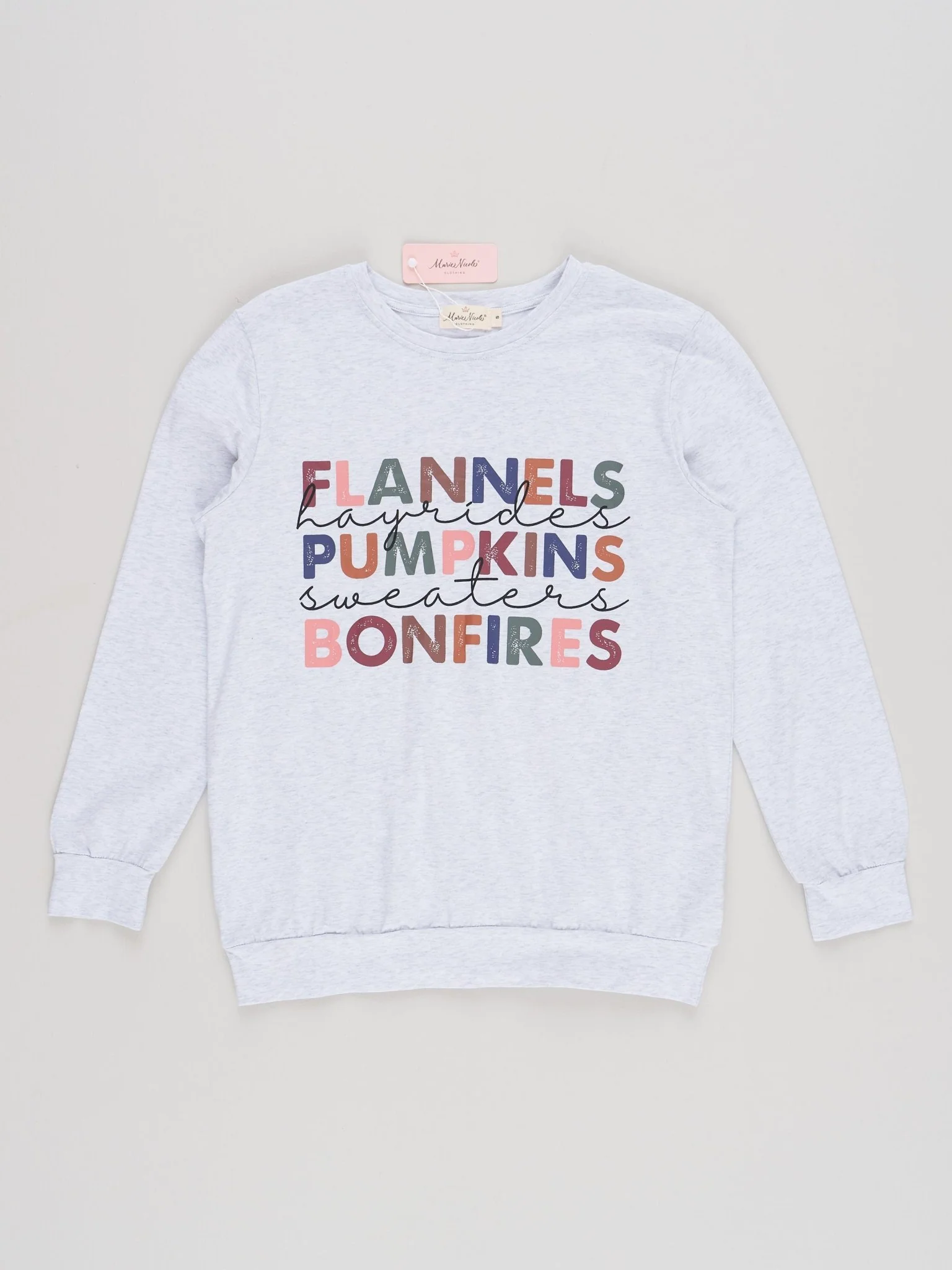 Mom & Me Heather Grey Autumn Memories Shirt - Image 5