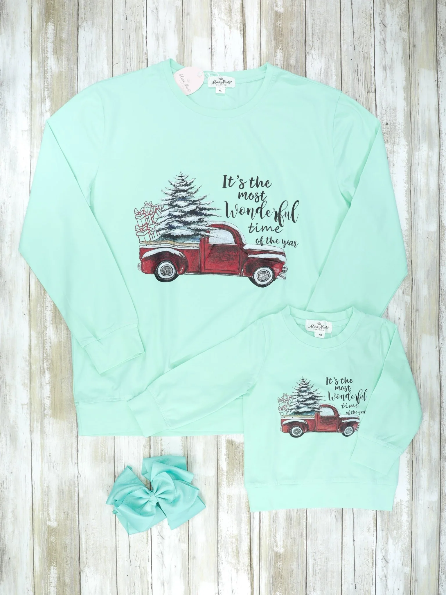 Mom & Me "It's The Most Wonderful Time Of The Year" Crewneck