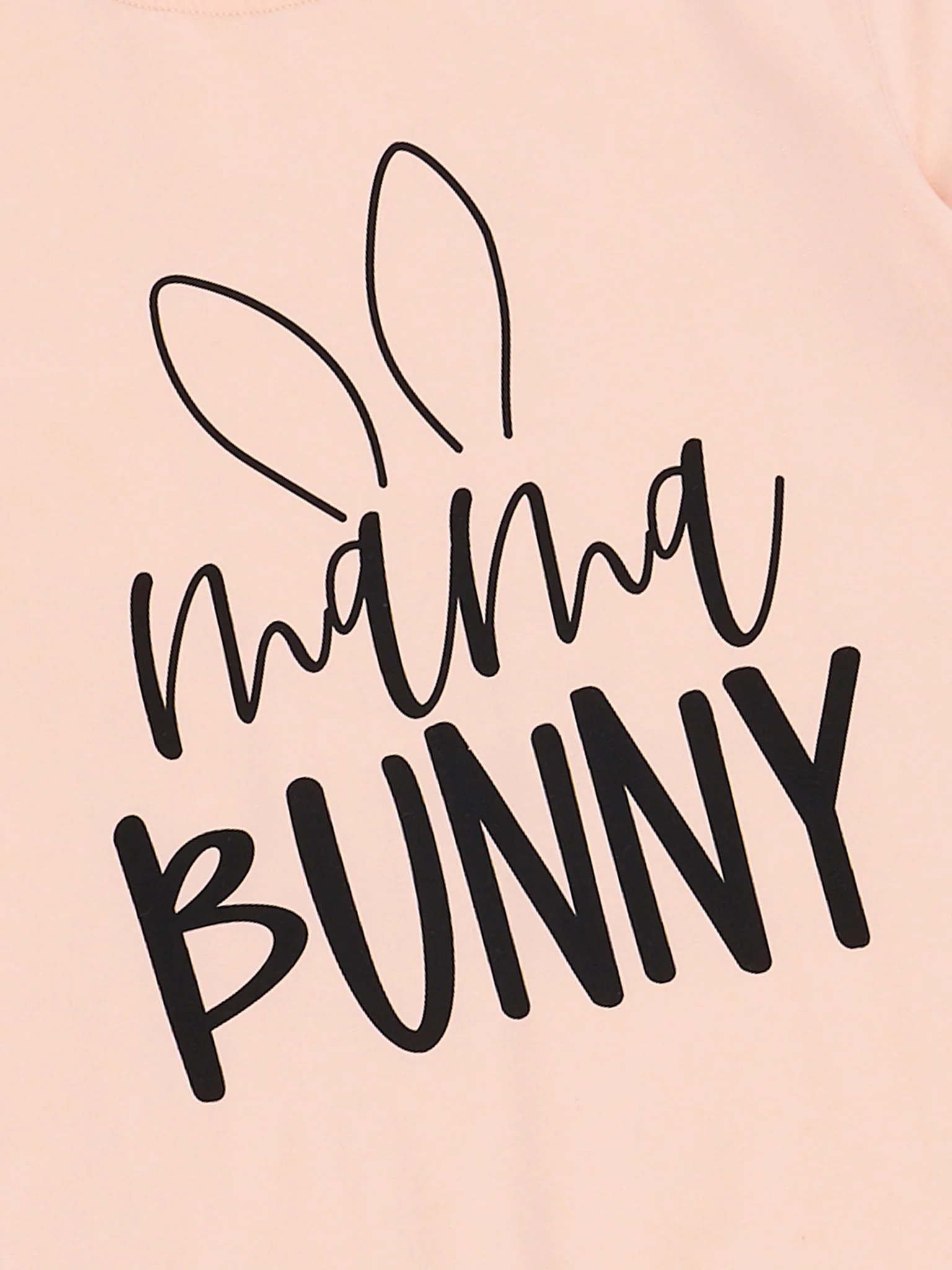 Mom & Me "Mama Bunny" Cotton Shirt - Image 3
