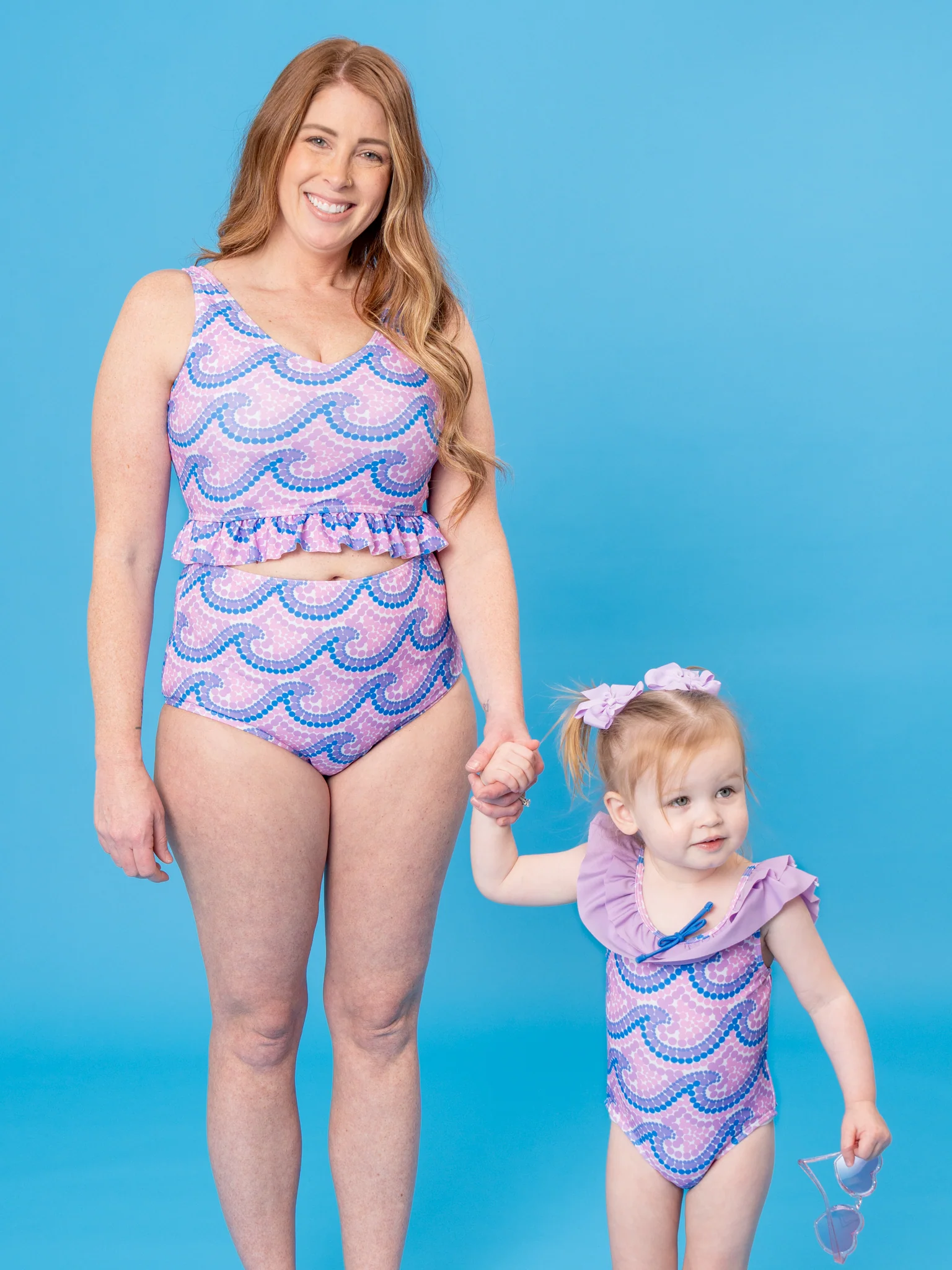 Mom & Me Ruffle Wave Swimsuit - Image 2