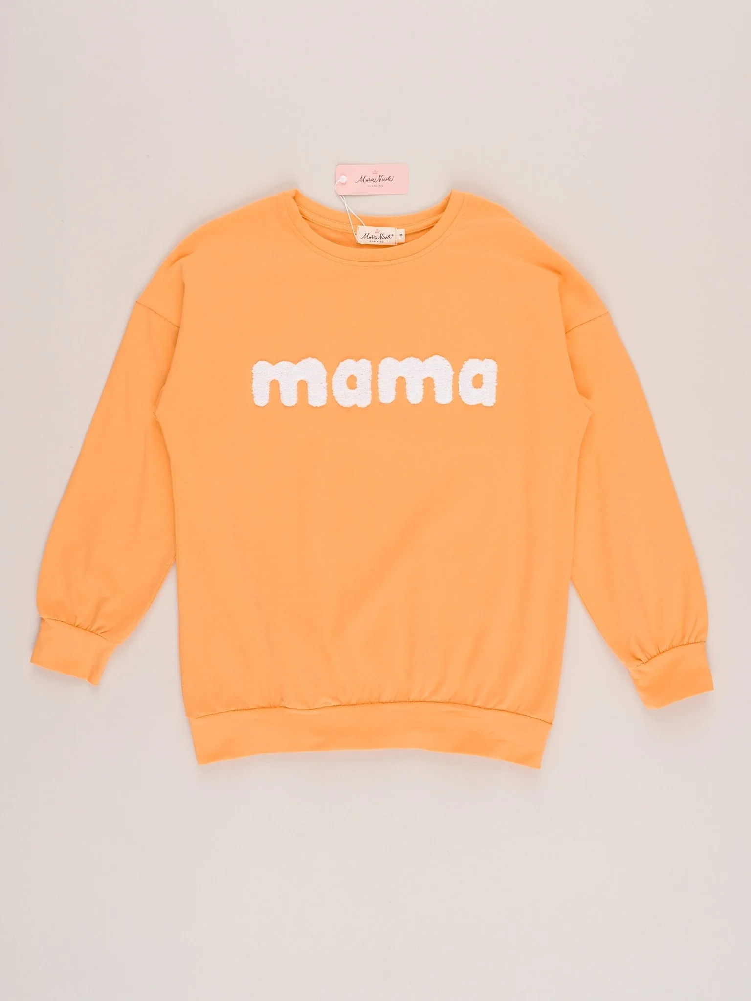 Mom & Me Tangerine "Mama/Mini" Shirt - Image 4