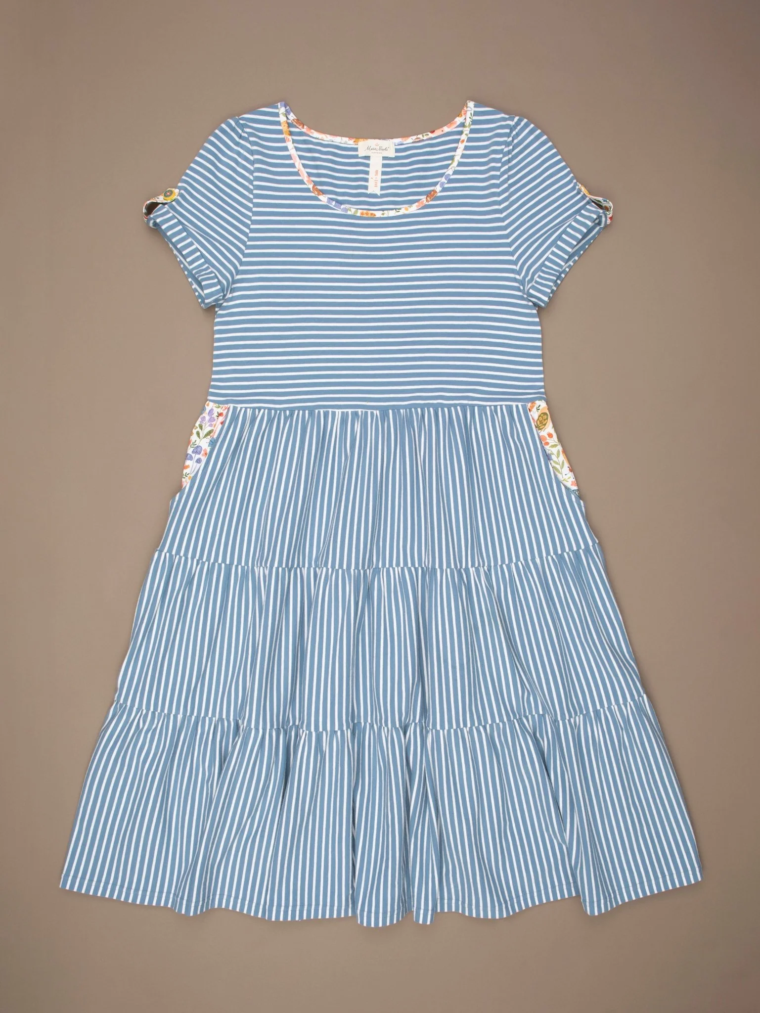 Mom & Me Tennessee Garden Striped Dress - Image 5