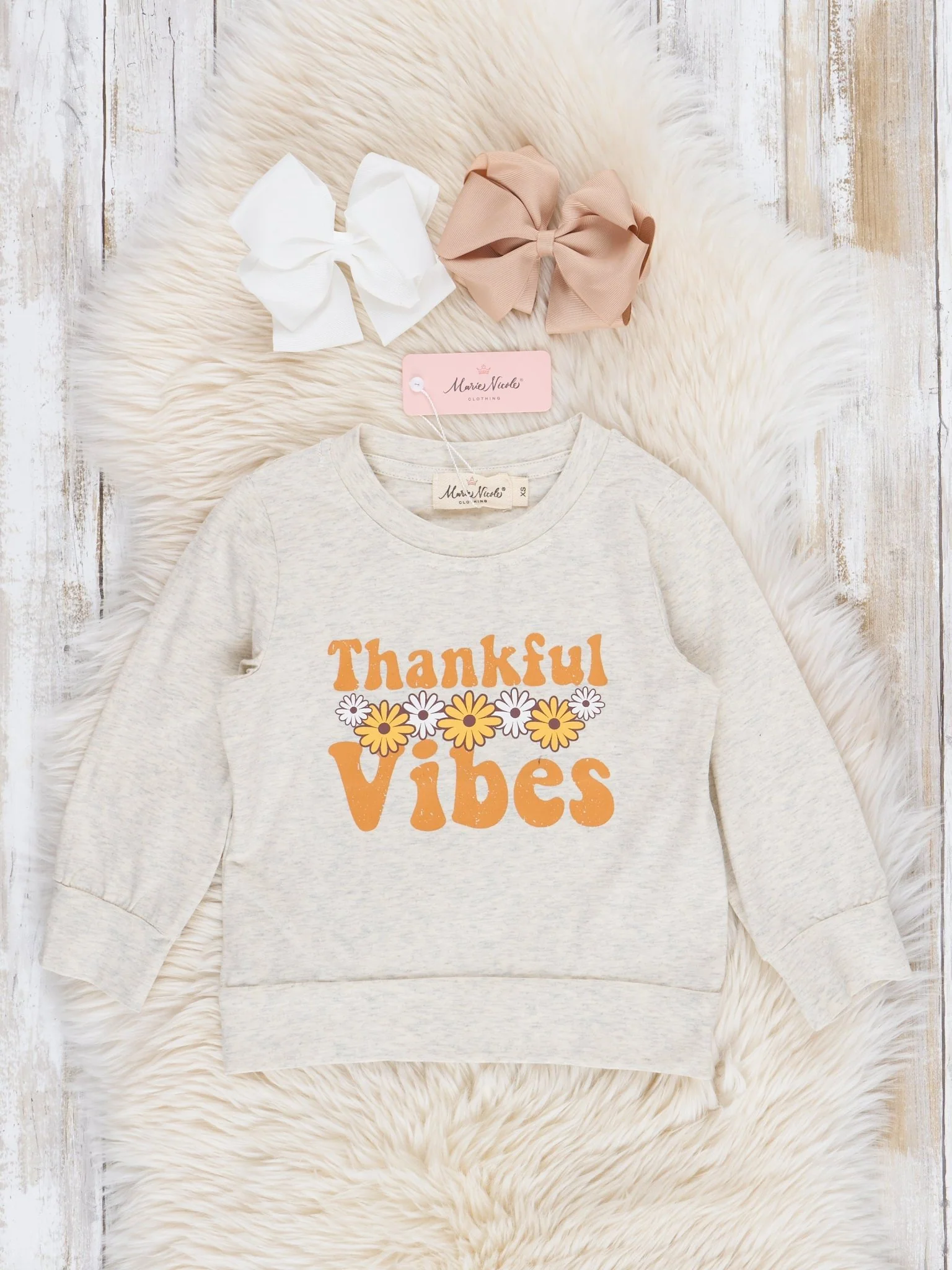 Mom & Me "Thankful Vibes" Shirt - Image 4