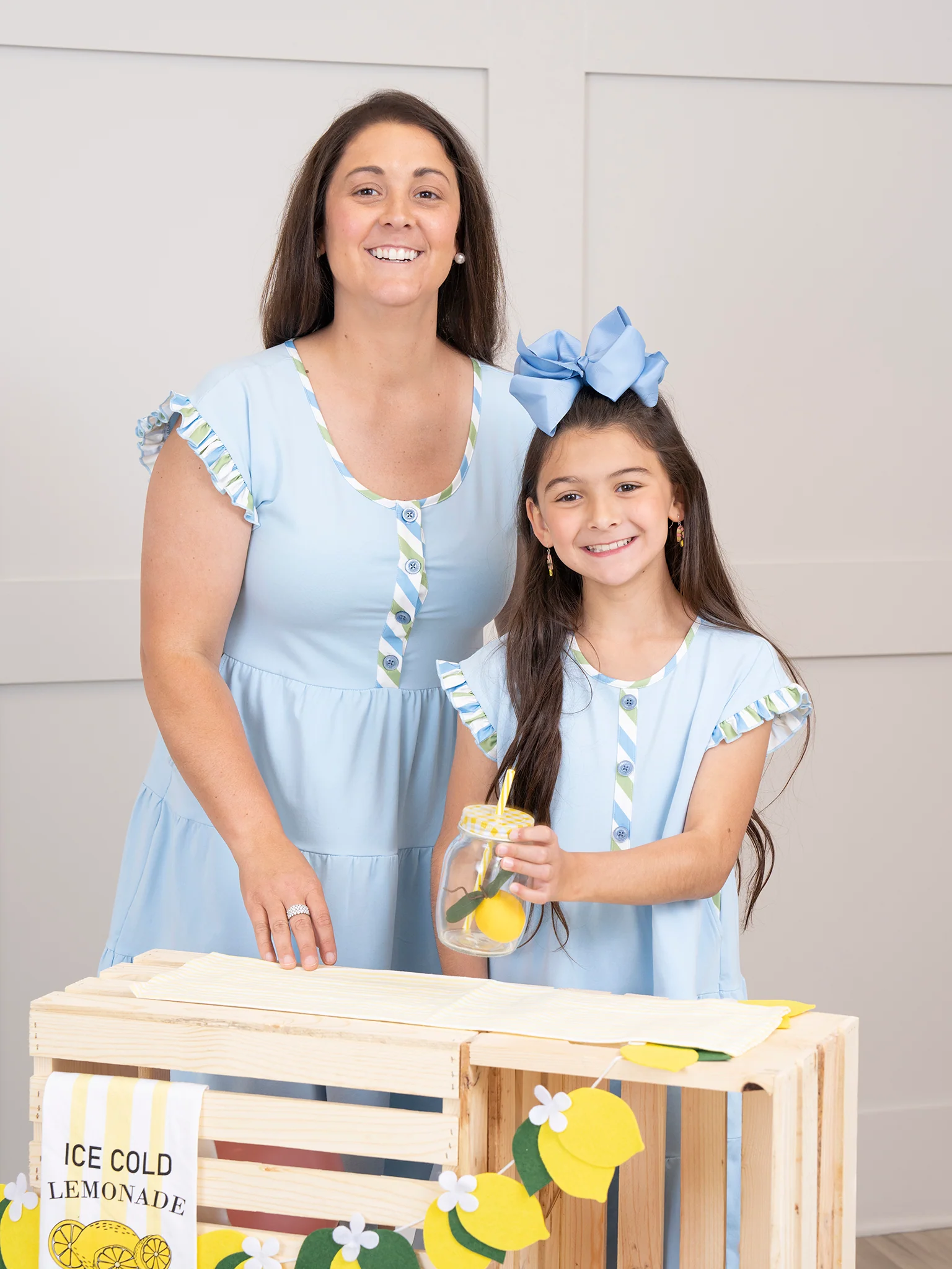 Mom & Me Tropical Twist Tiered Dress - Image 3