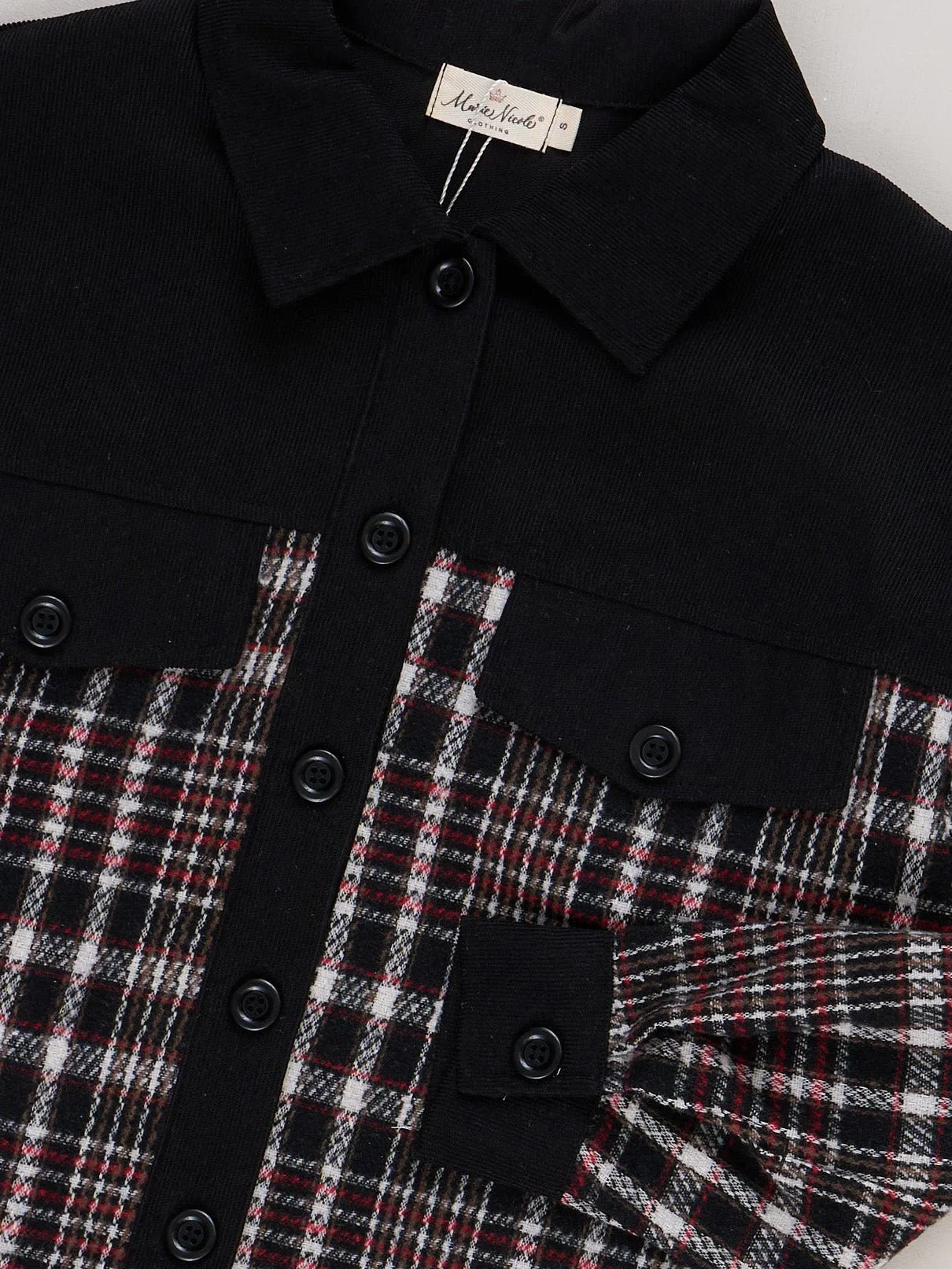 Mom and Me Urban Obsidian Plaid Jacket - Image 3
