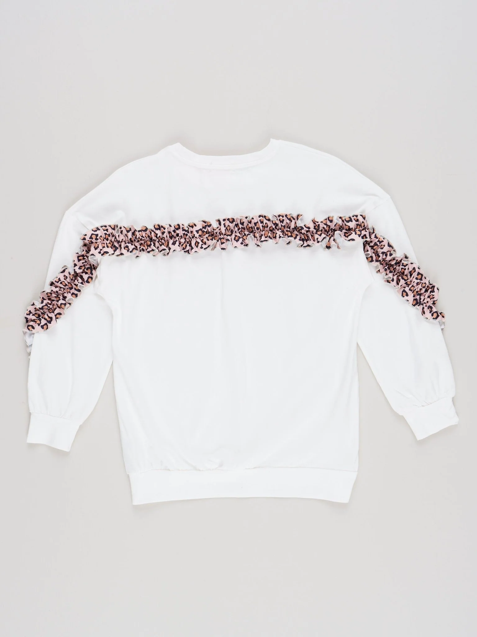 Mom & Me White Pumpkin Ruffle Shirt - Image 5