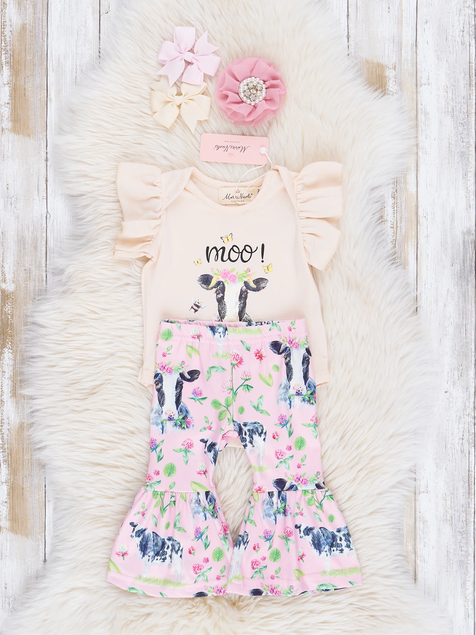 Moo Garden Bell Bottoms Outfit - Image 2
