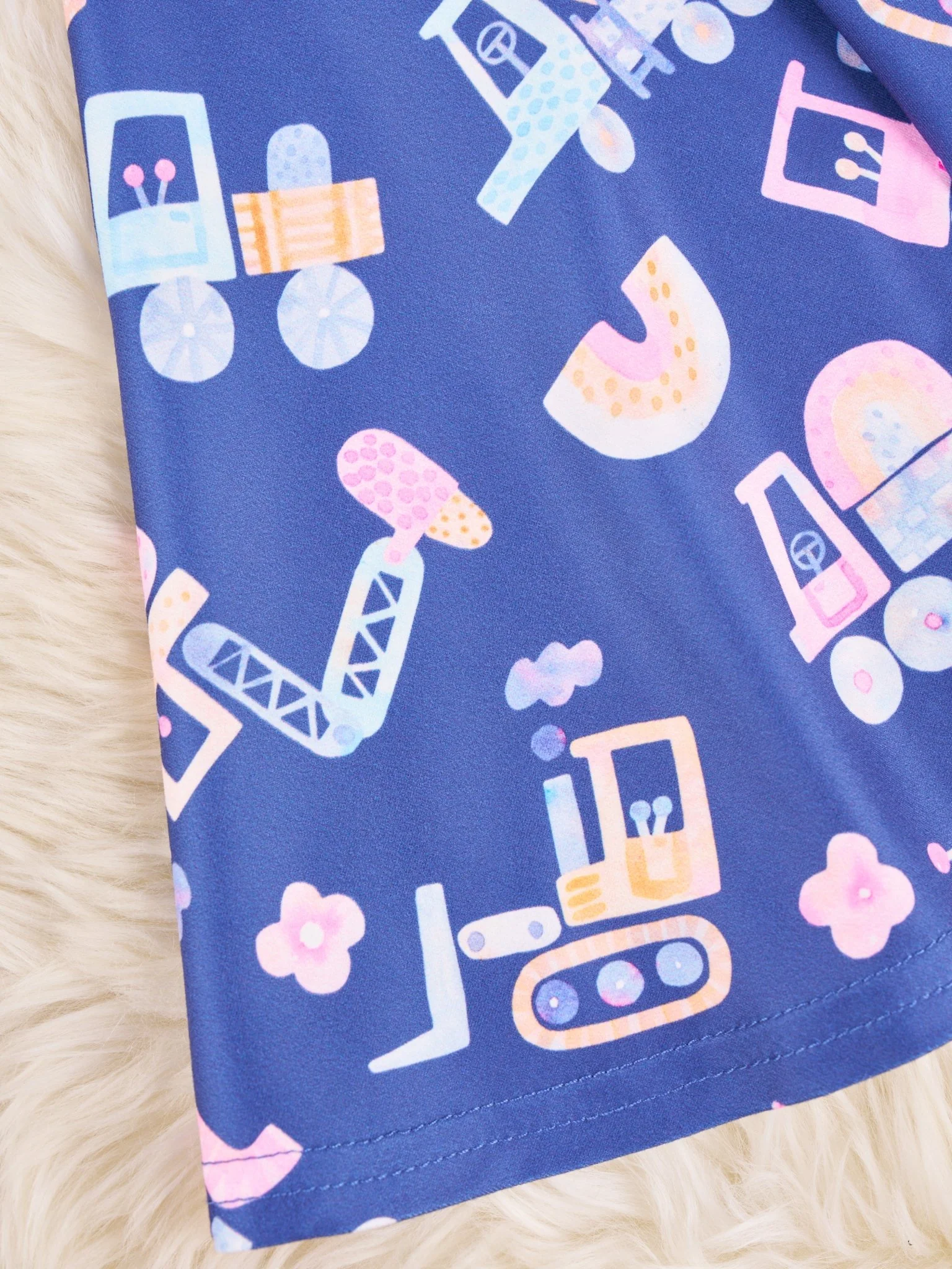 Navy Excavator Swing Dress - Image 2