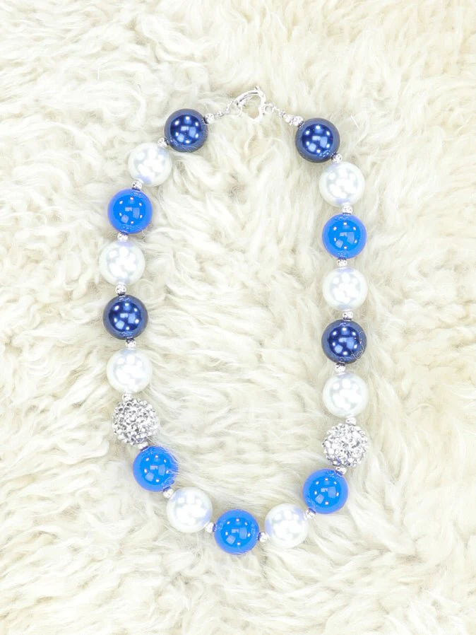 Frozen Blue Bubblegum Necklace