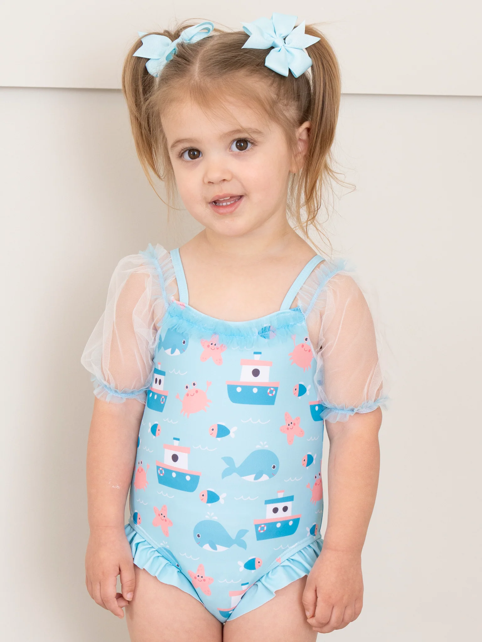 Ocean Adventure Ruffle Swimsuit