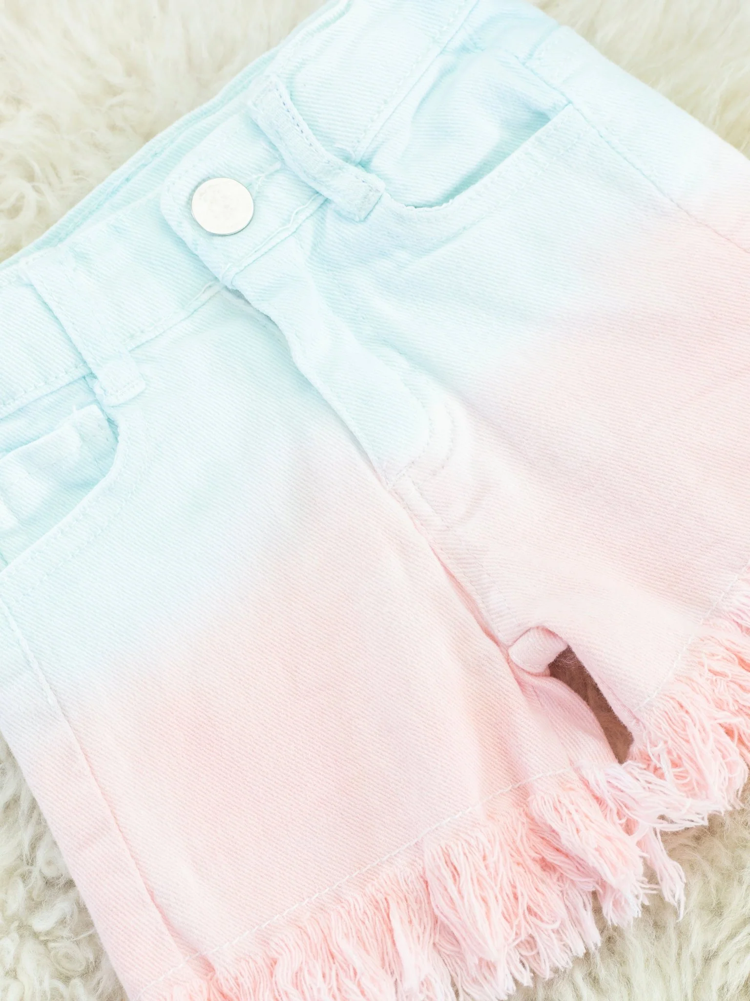 Paradise Ruffle Top & Ombre Shorts Outfit - Image 3