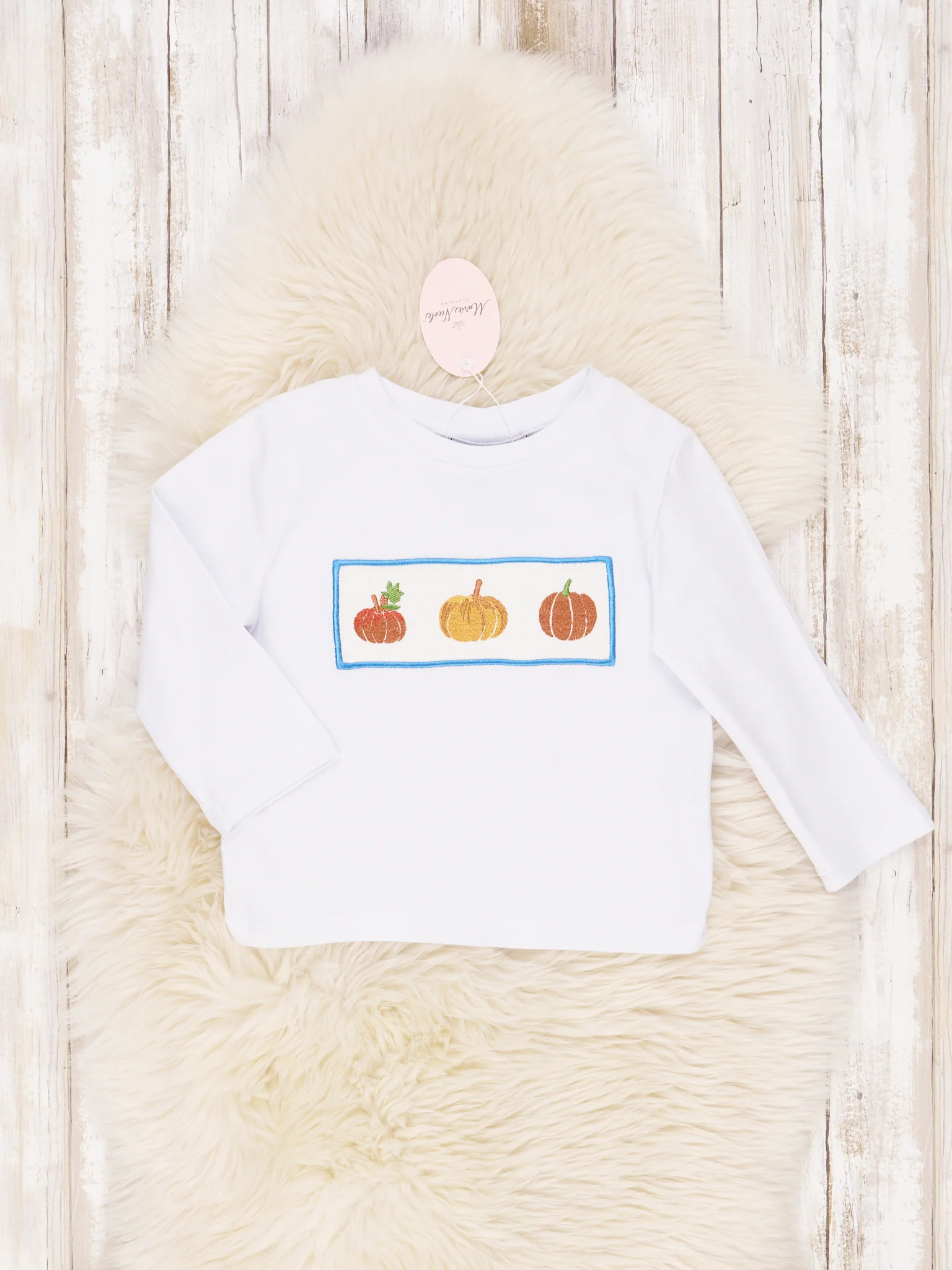 Party Pumpkins Smocked Shirt - Image 2