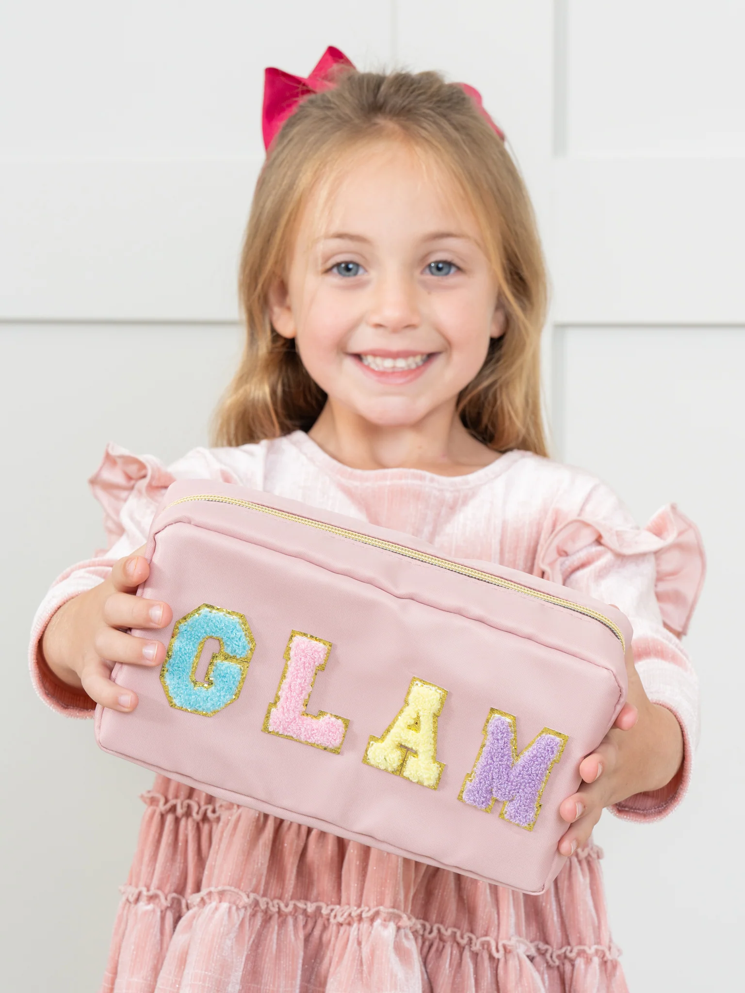 Patch Zippered Pouch - Image 2