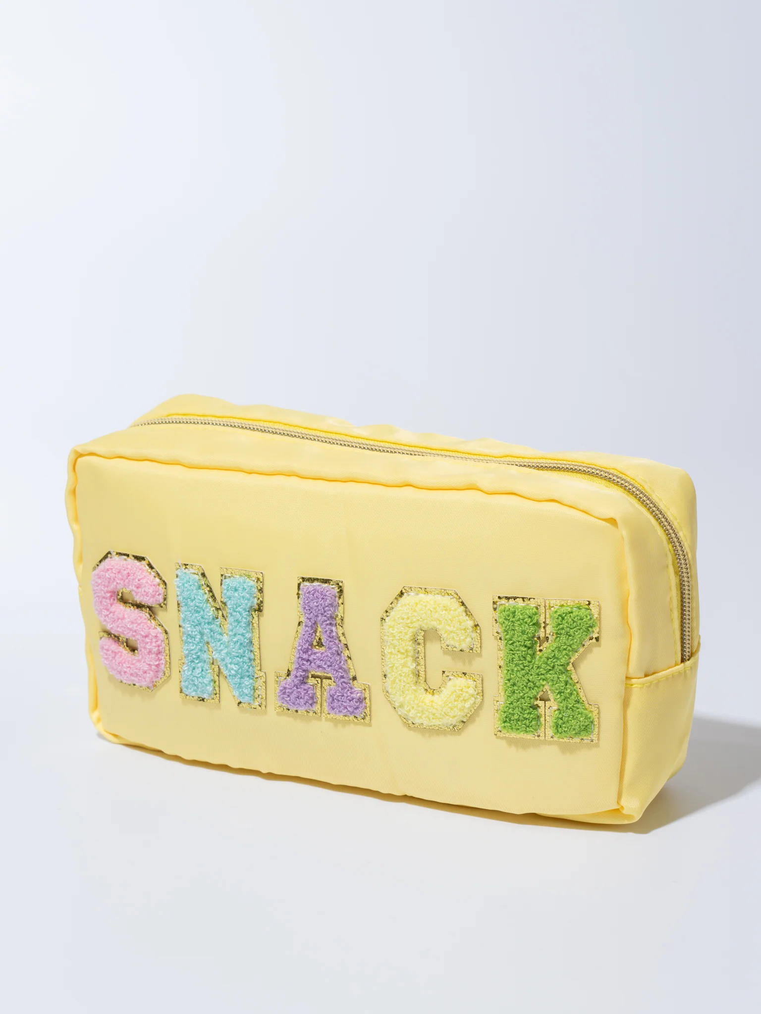 Patch Zippered Pouch - Image 4