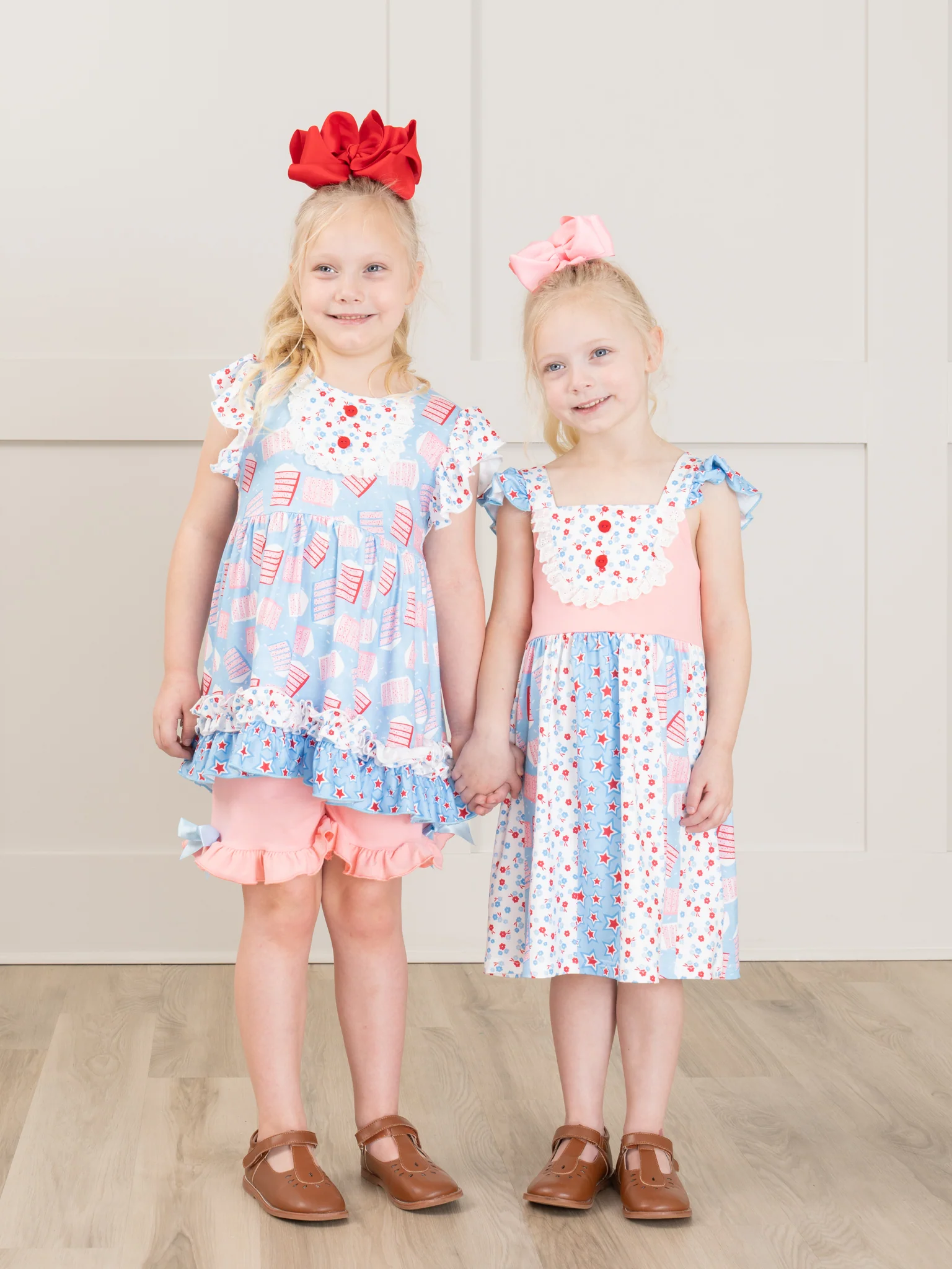 Patriotic Cake Ruffle Outfit - Image 4