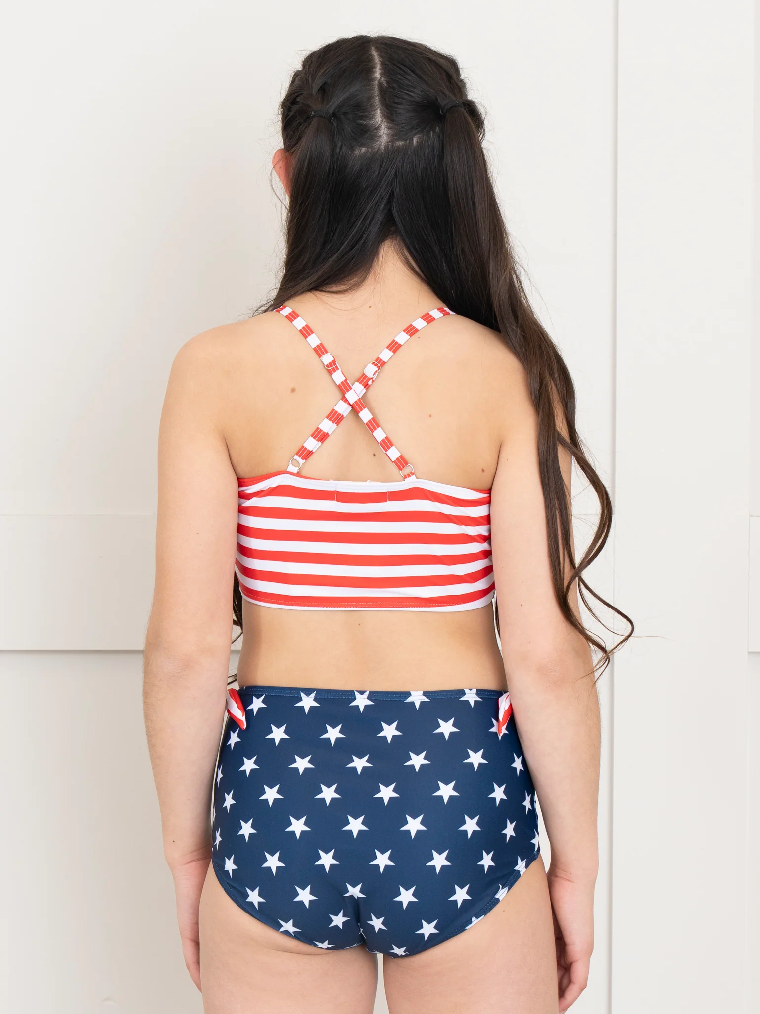 Patriotic Halter Swimsuit - Image 4