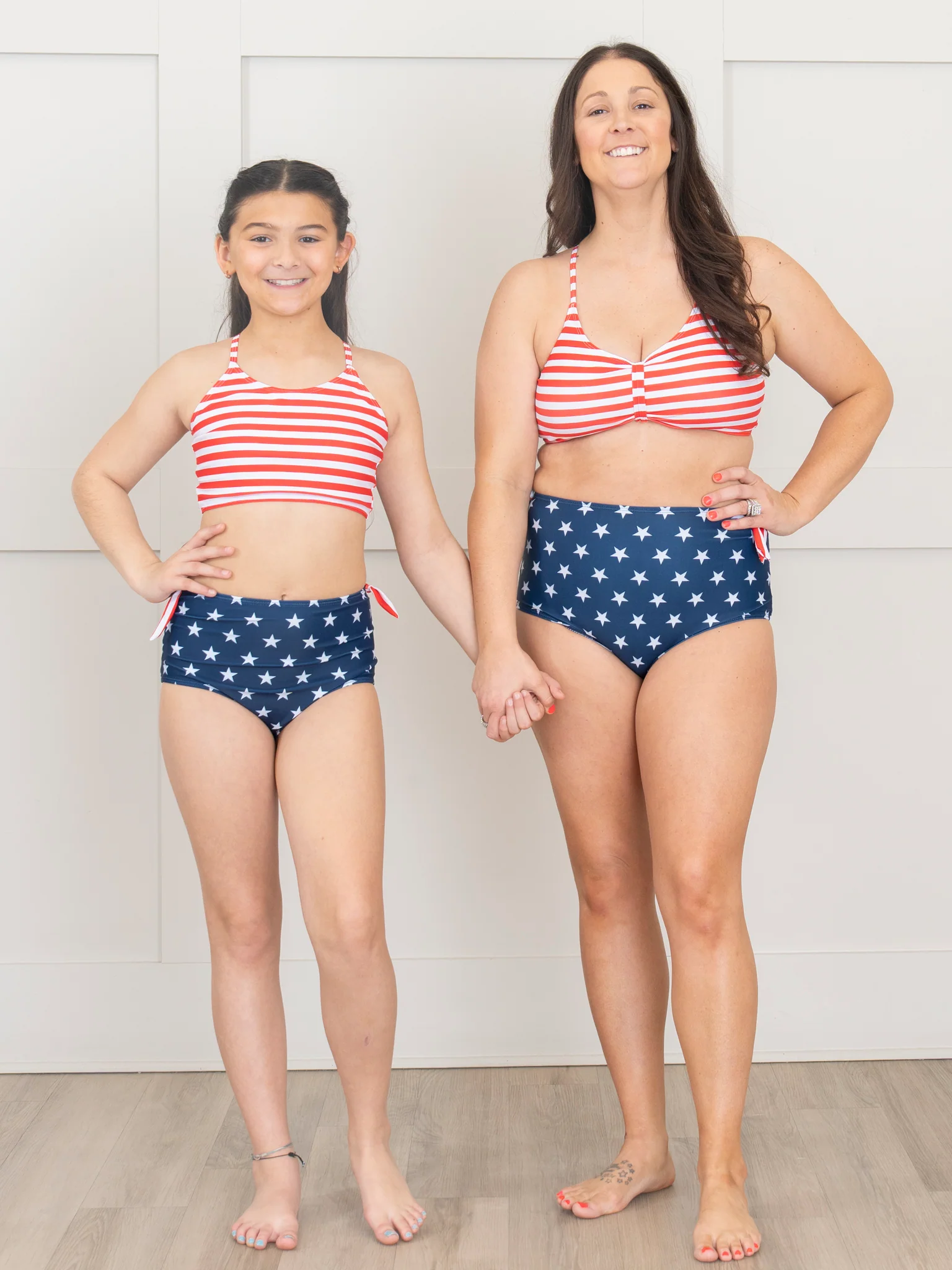 Patriotic Halter Swimsuit - Image 5