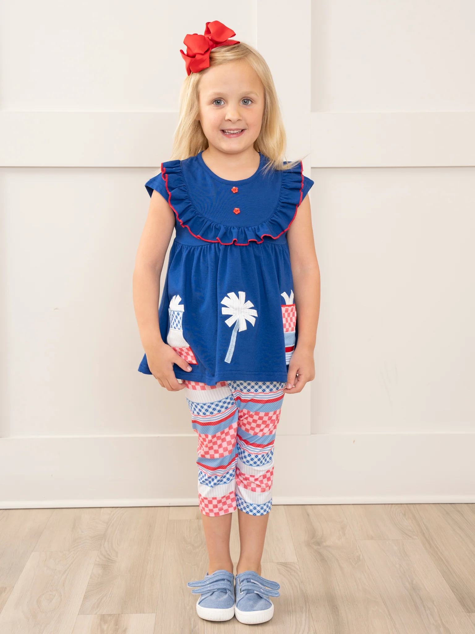 Patriotic Party Ruffle Outfit - Image 5