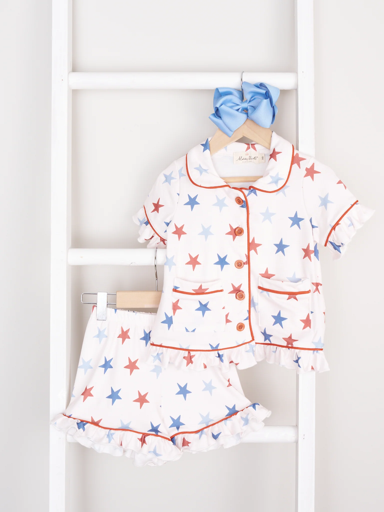 Patriotic Star Pajamas - Boys & Girls - Image 2