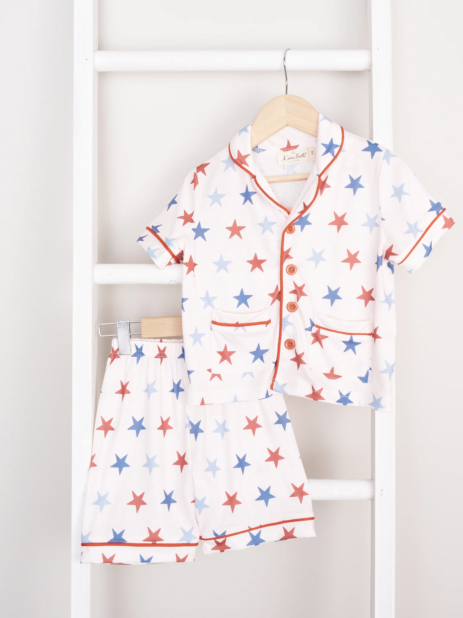 Patriotic Star Pajamas - Boys & Girls - Image 3