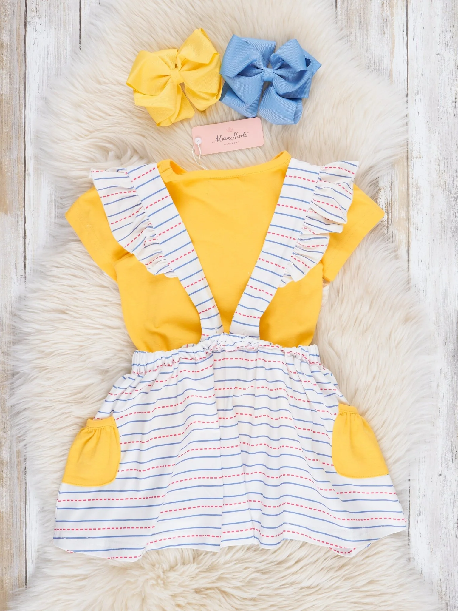Pencil & Paper Ruffle Skirtall Set - Image 3