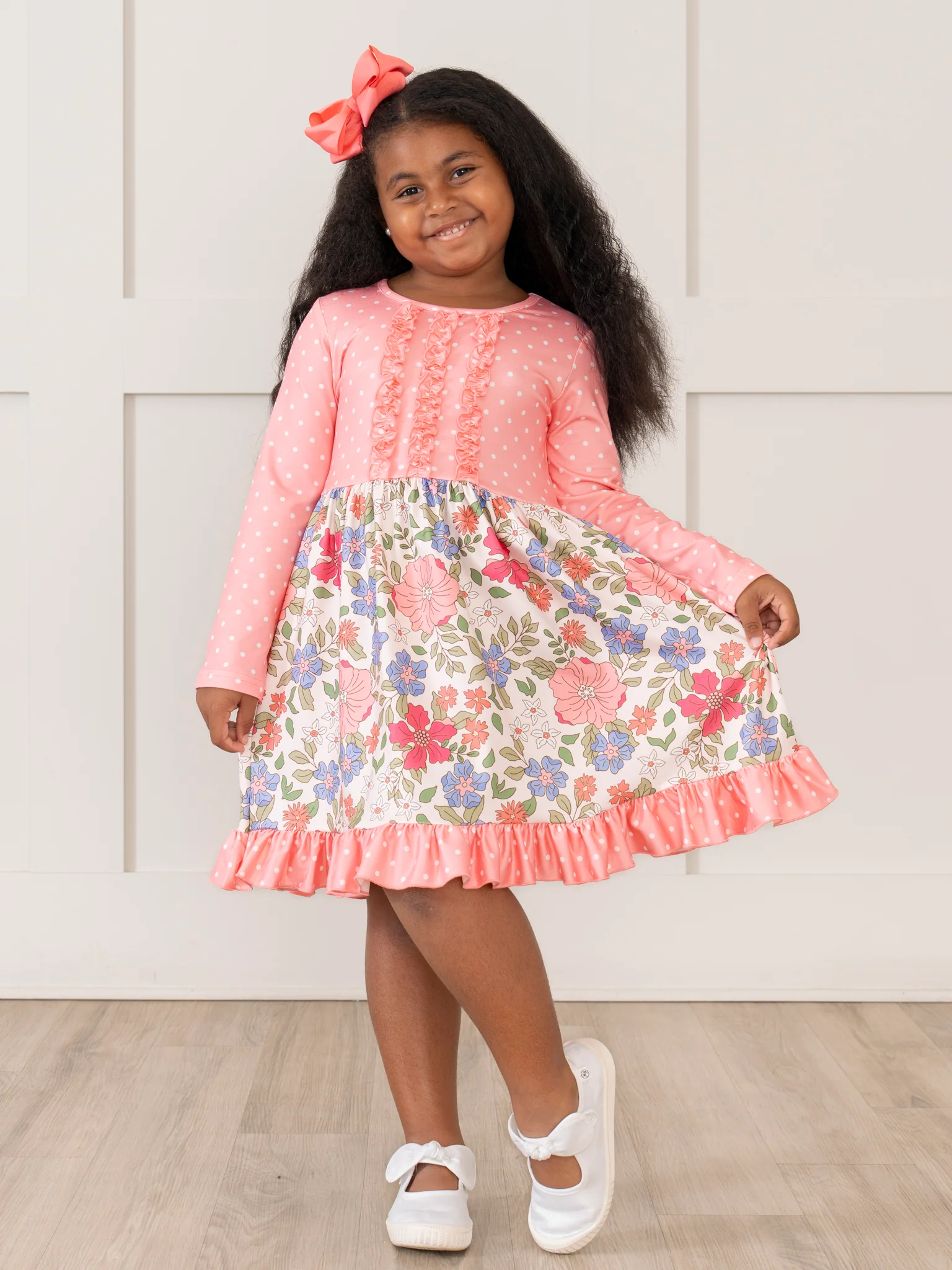 Petal Dreams Ruffle Dress - Image 5