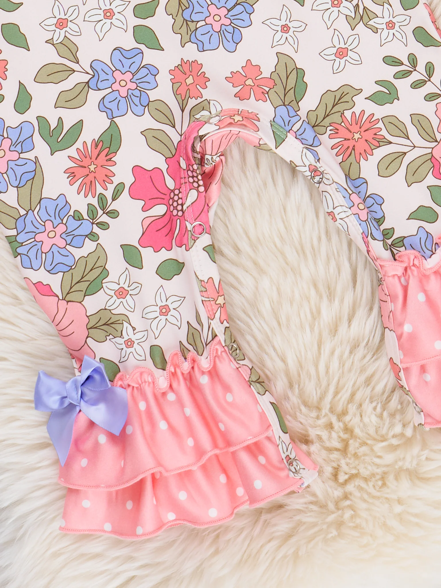 Petal Dreams Ruffle Romper - Image 2