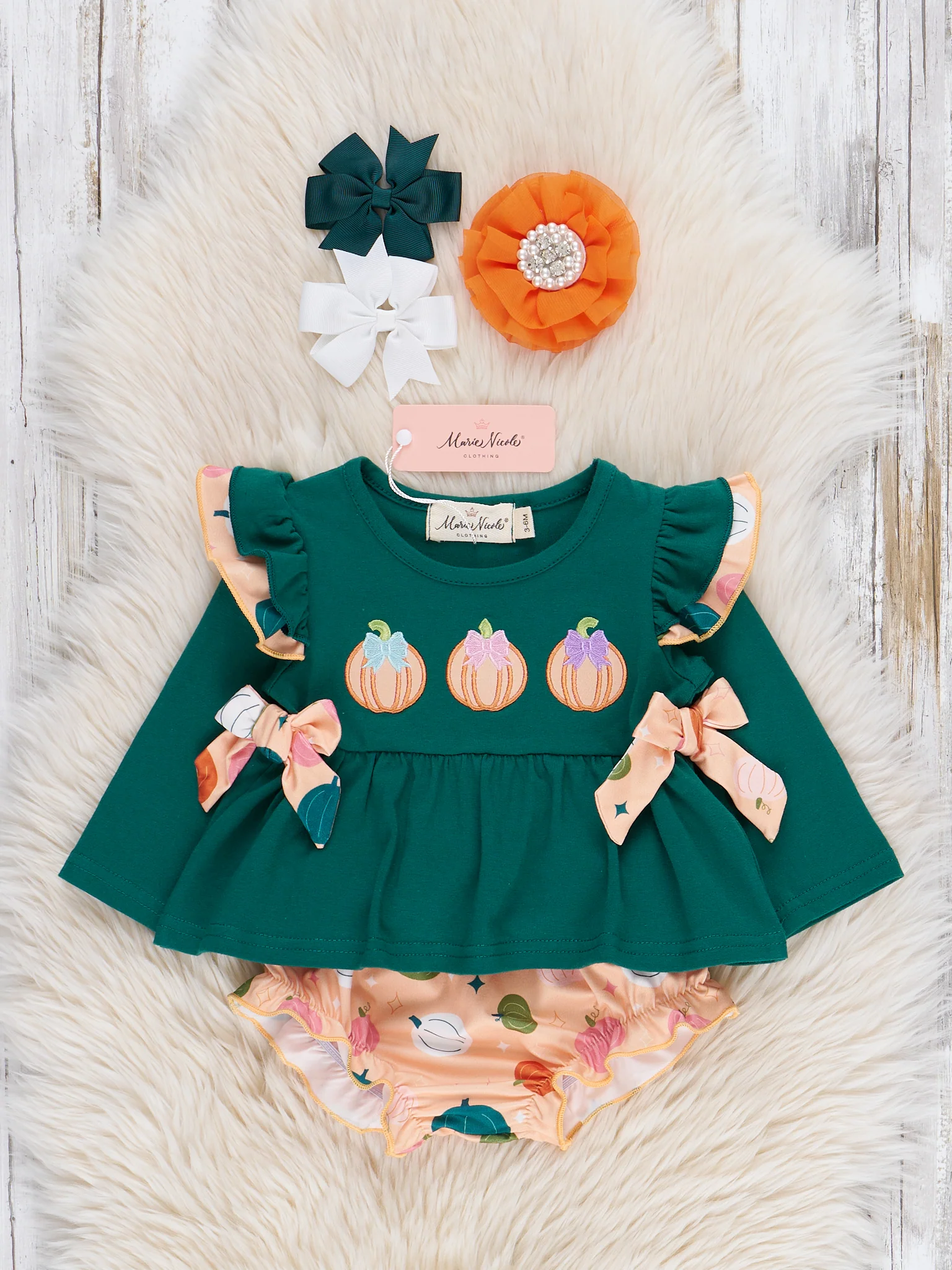 Pick of the Patch Ruffle Bloomers Outfit