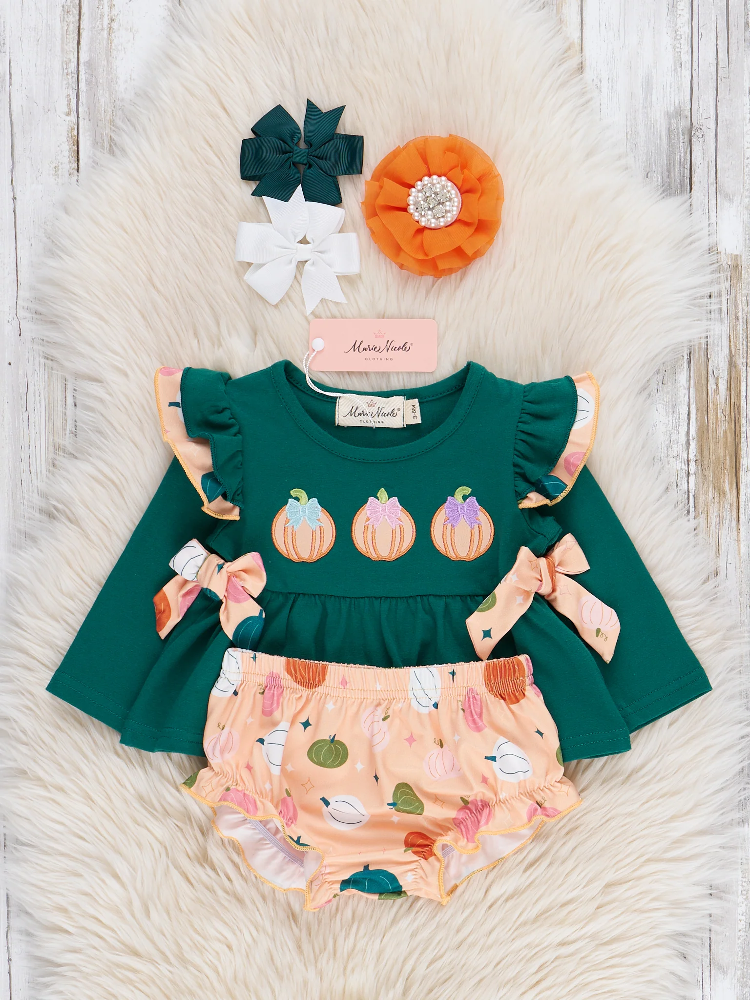 Pick of the Patch Ruffle Bloomers Outfit - Image 2