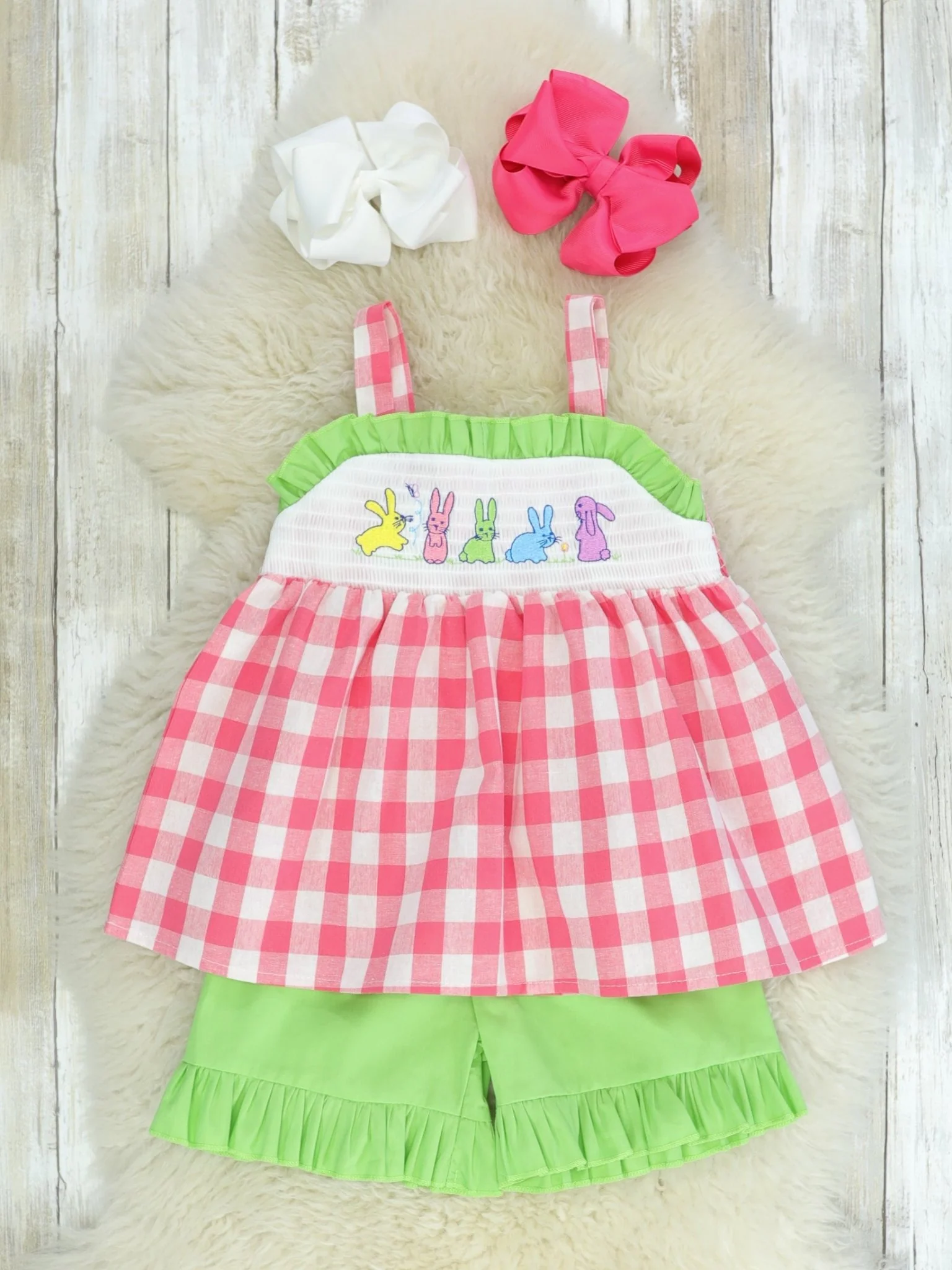 Picnic Bunnies Cotton Outfit