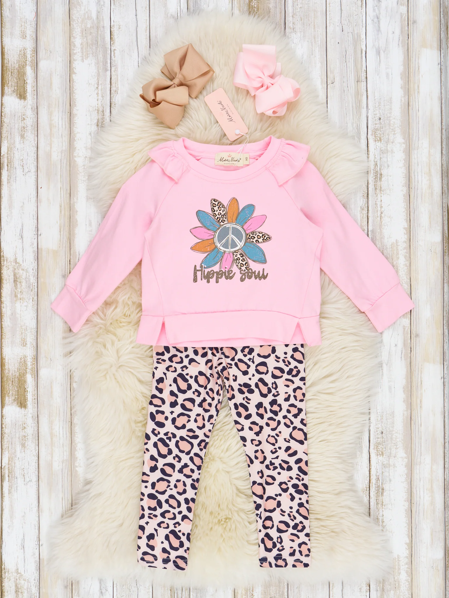 Pink & Leopard Hippie Soul Outfit