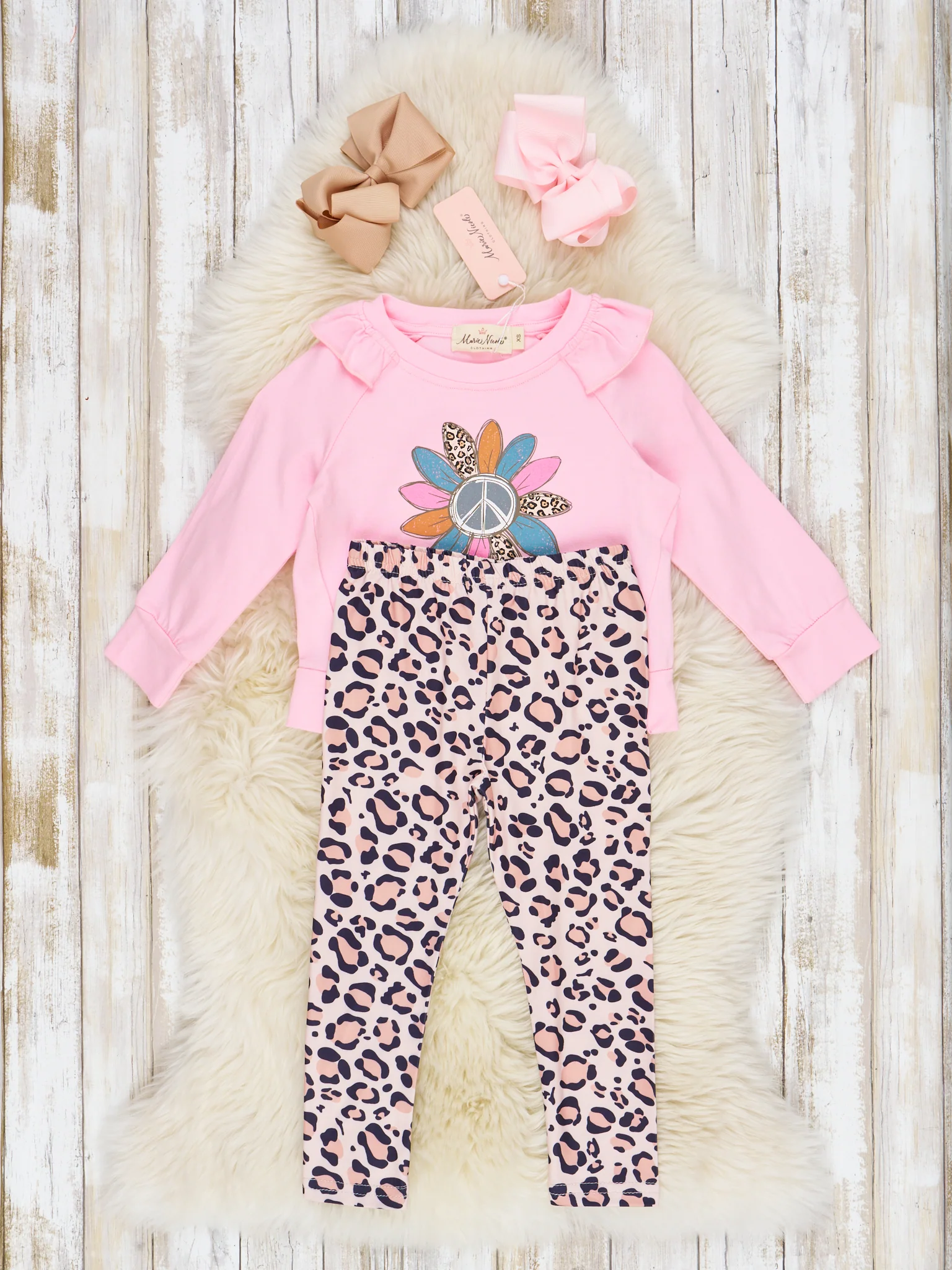 Pink & Leopard Hippie Soul Outfit - Image 2
