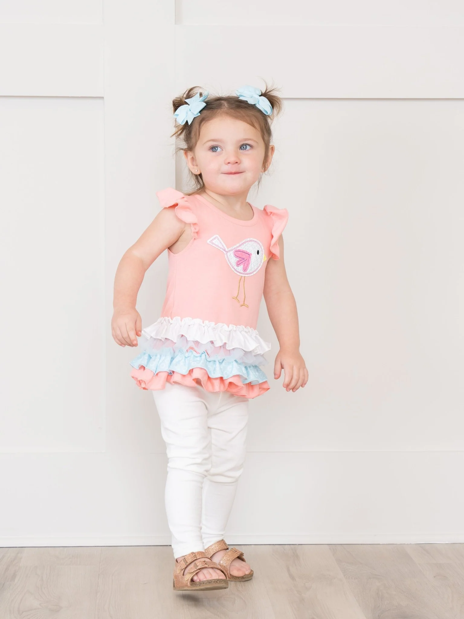 Pink Bird Ruffle Outfit - Image 3