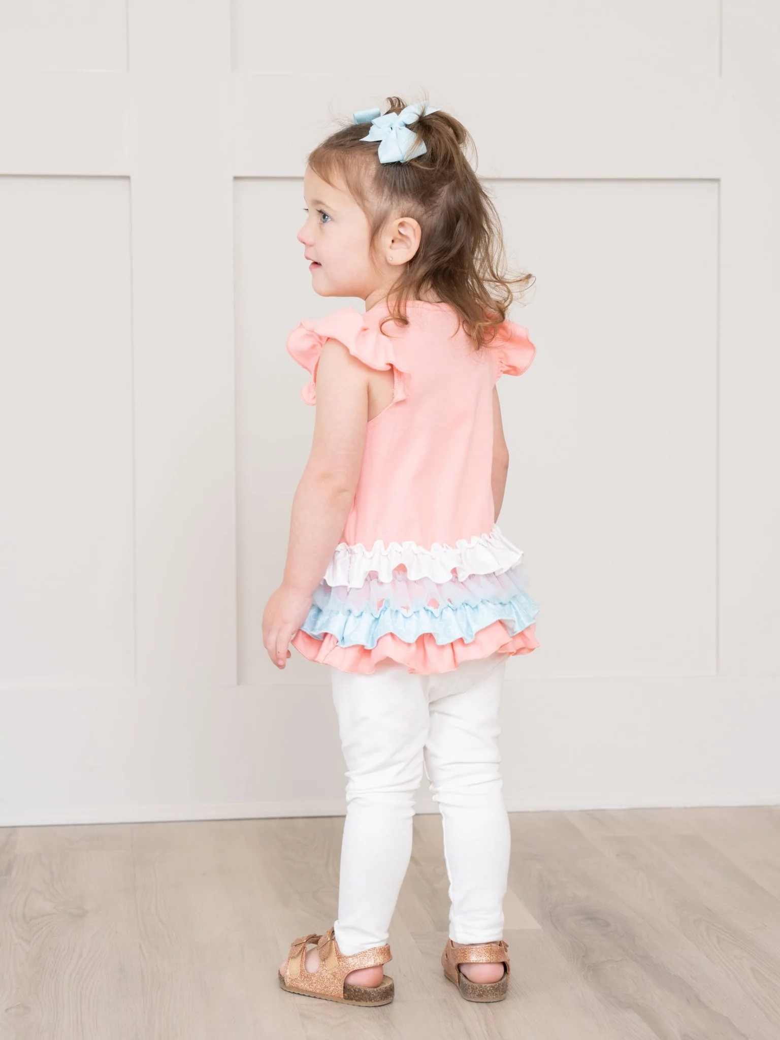 Pink Bird Ruffle Outfit - Image 4