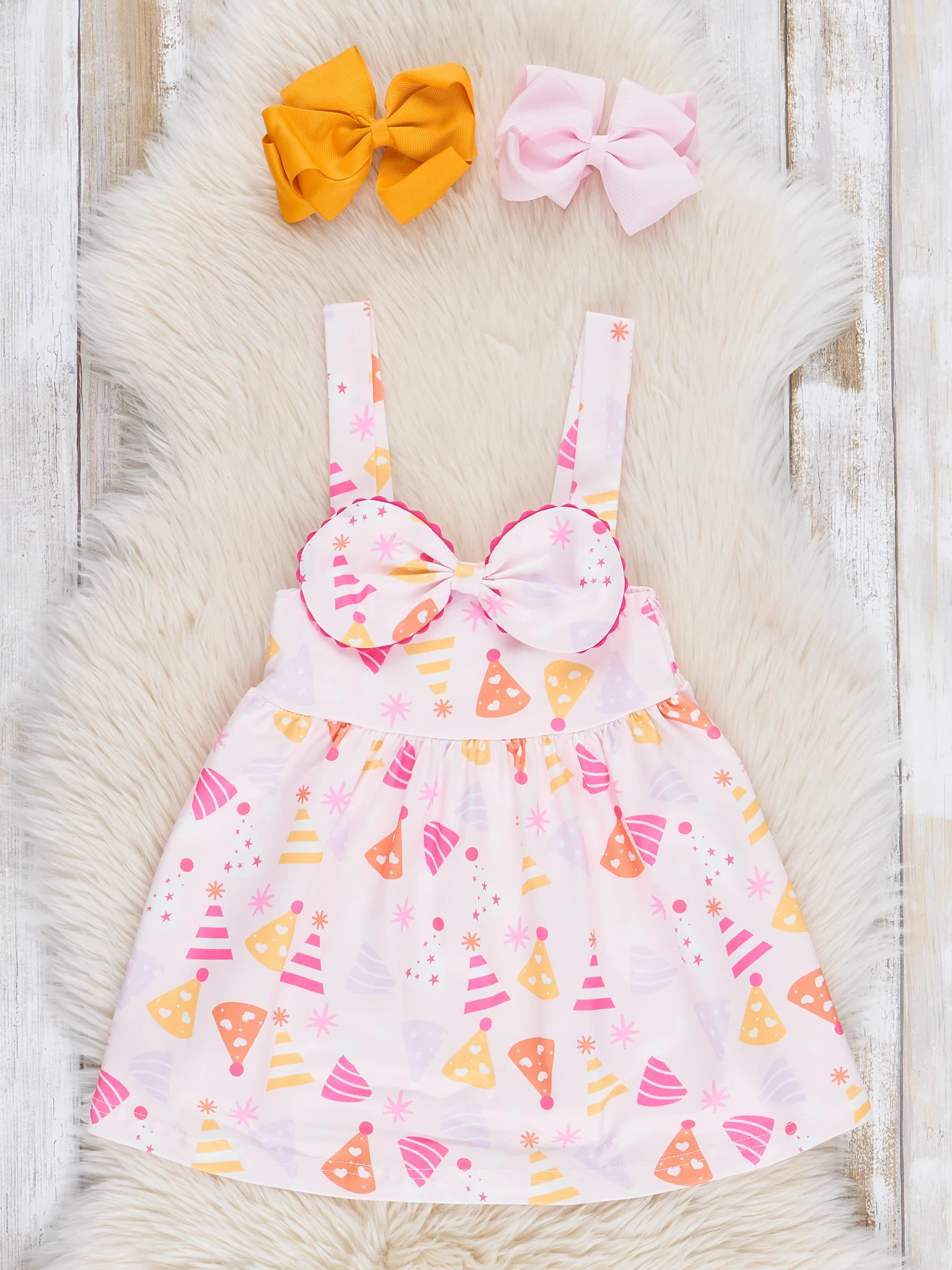 Pink Birthday Party Skirtall Set - Image 2