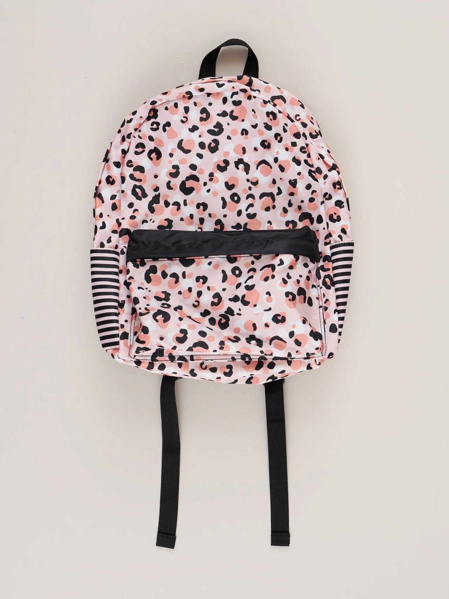 Pink & Black Leopard Backpack - Image 2