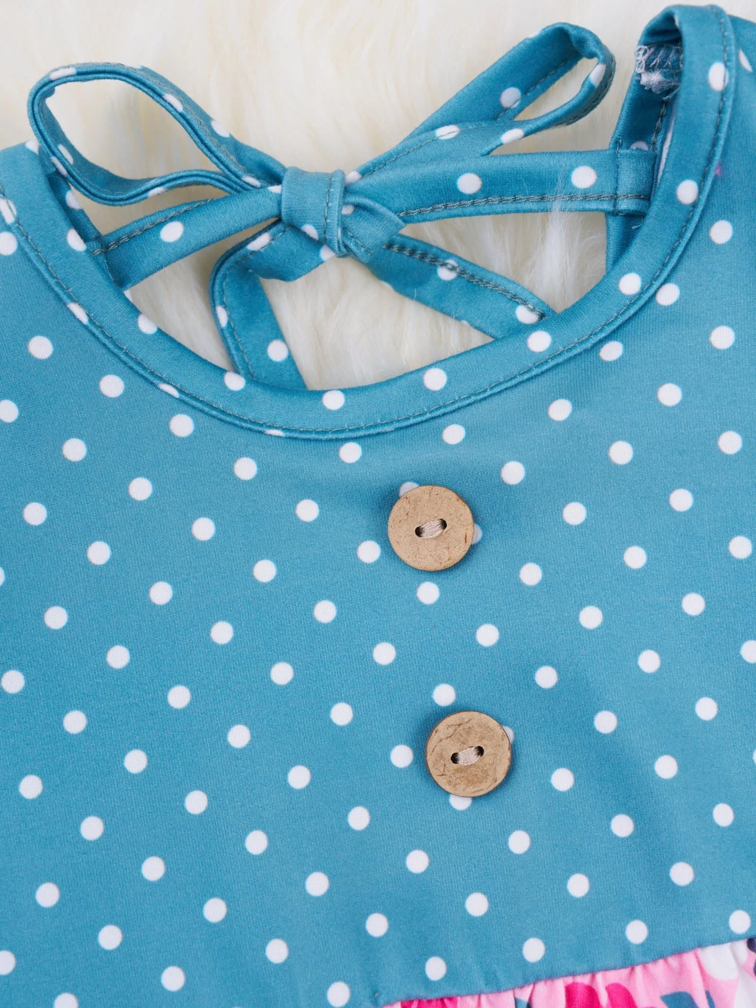 Pink Buttercup Ruffle Bubble Romper - Image 3