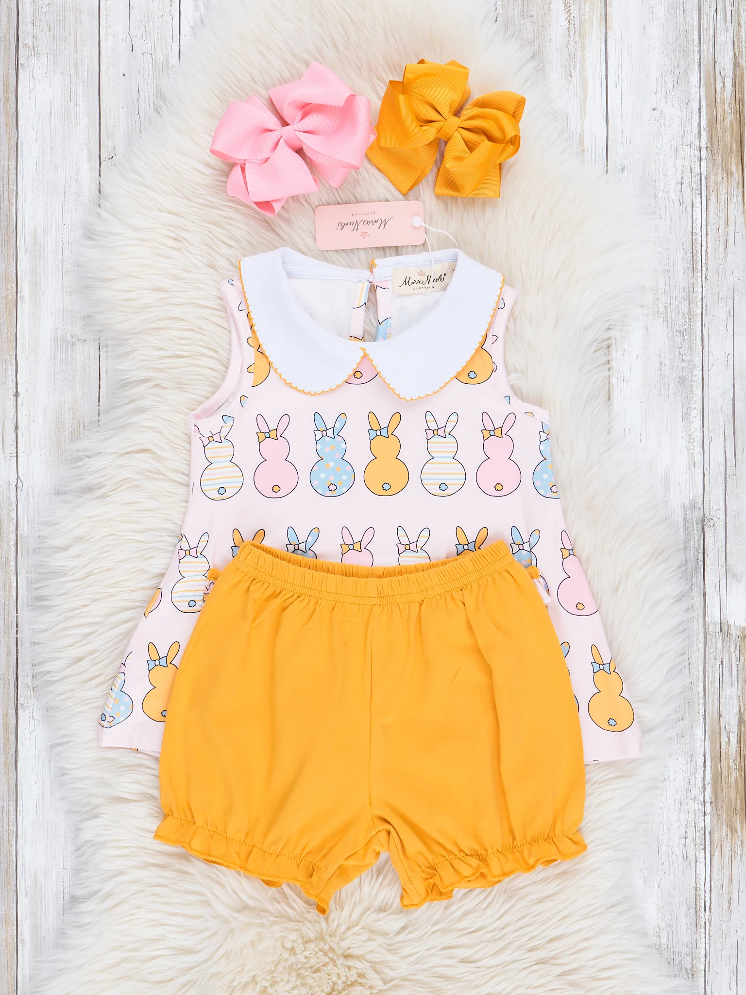 Pink Golden Bunny Surprise Outfit - Image 2