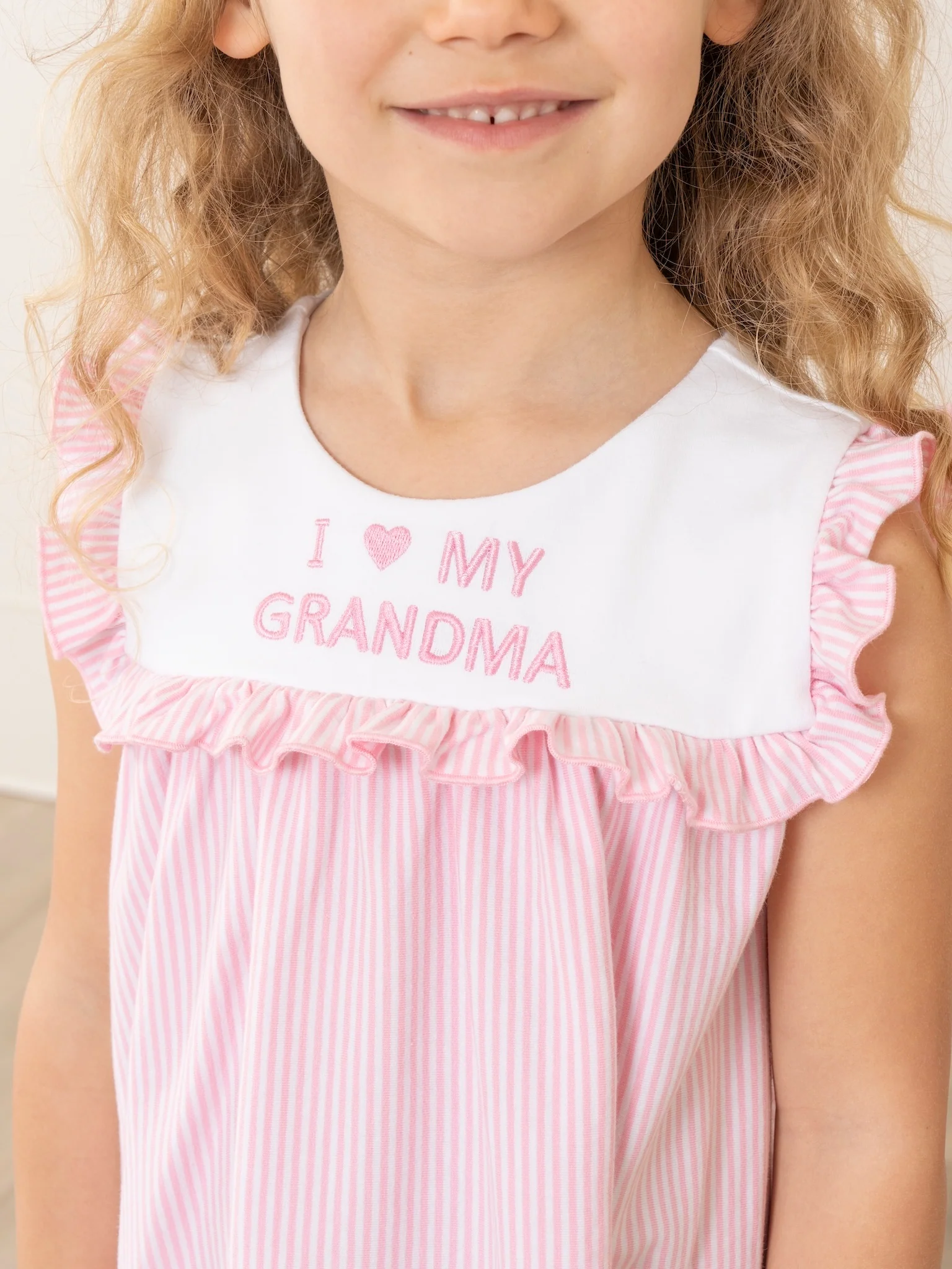Pink Grandma Love Ruffle Outfit - Image 4