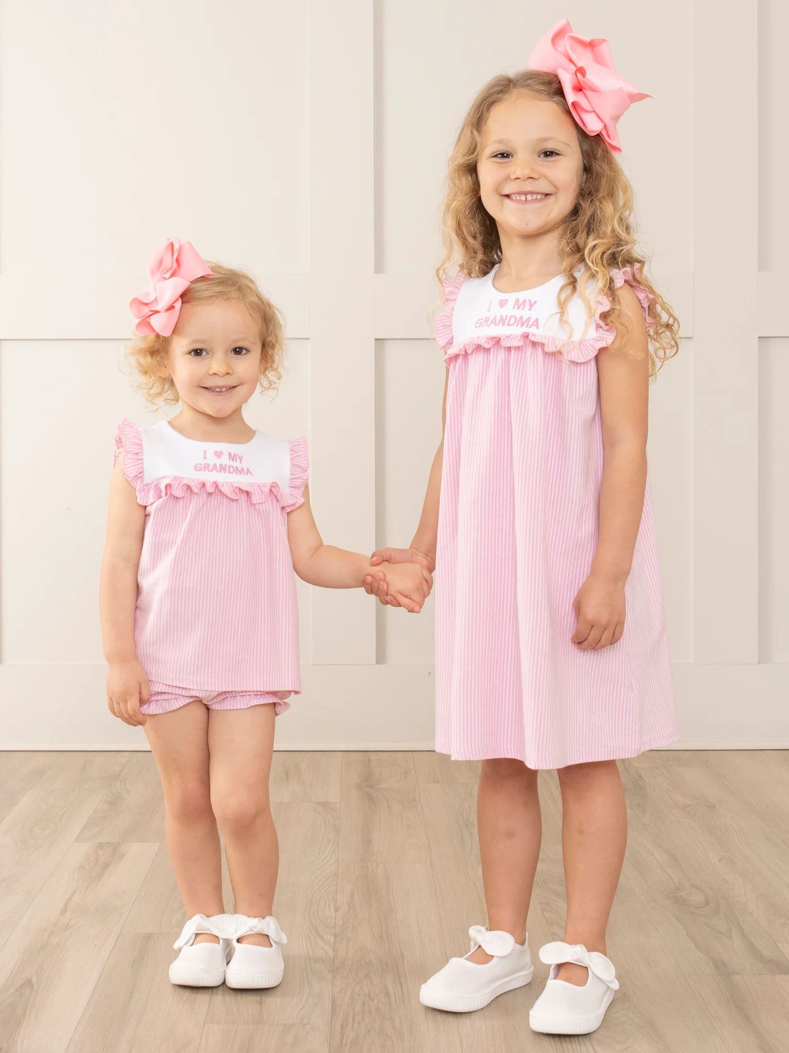 Pink Grandma Love Ruffle Outfit - Image 5