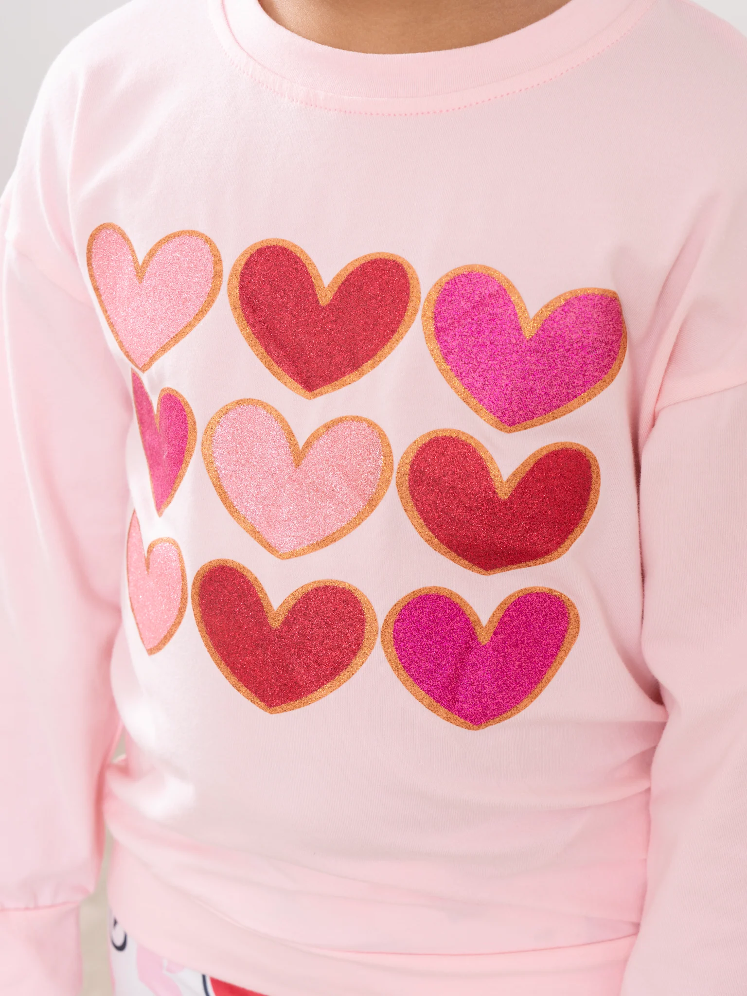 Pink Hearts Bell Bottoms Outfit - Image 6