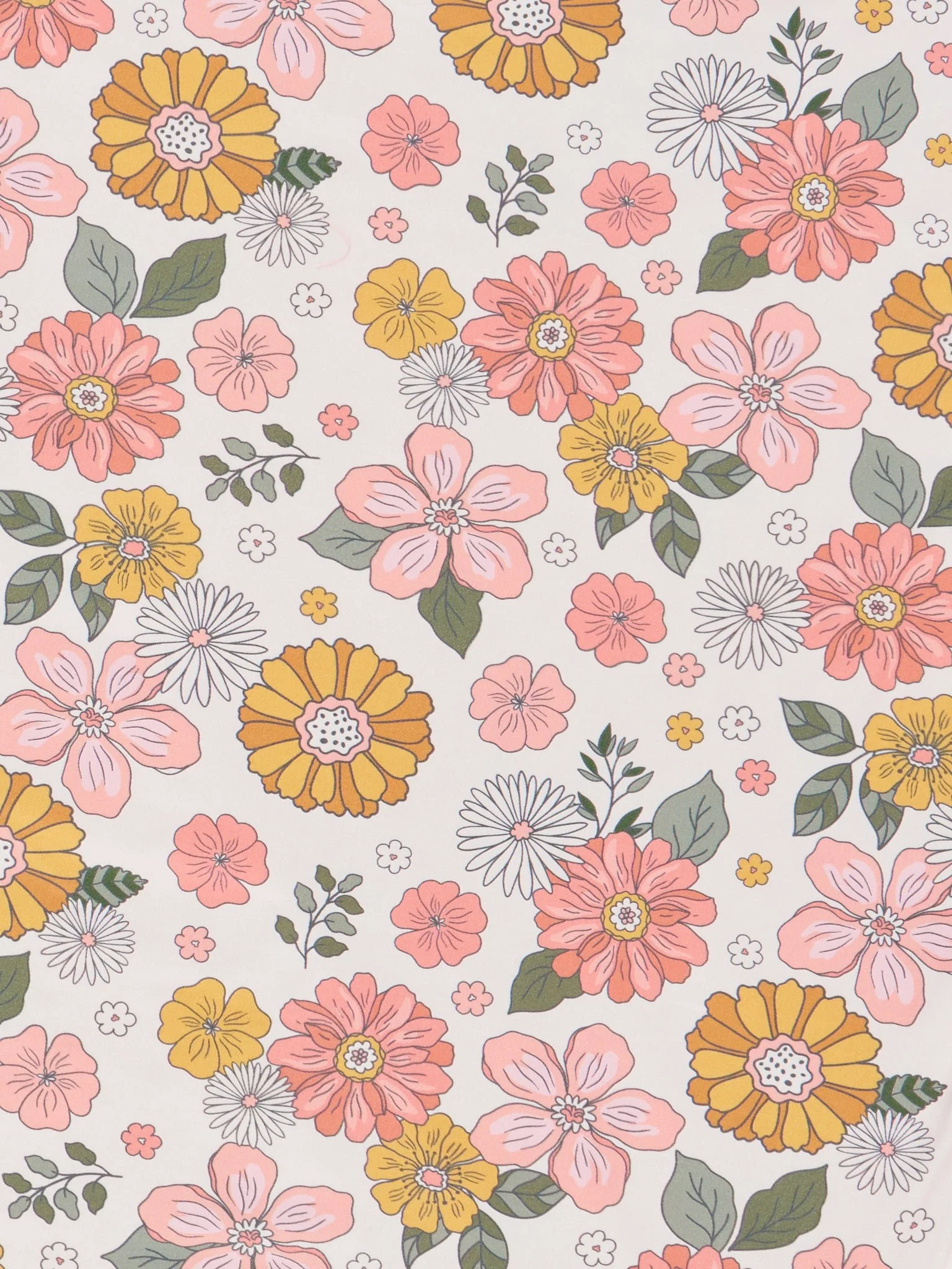 Pink Marigold Dreams Ruffle Minky Blanket - Image 3