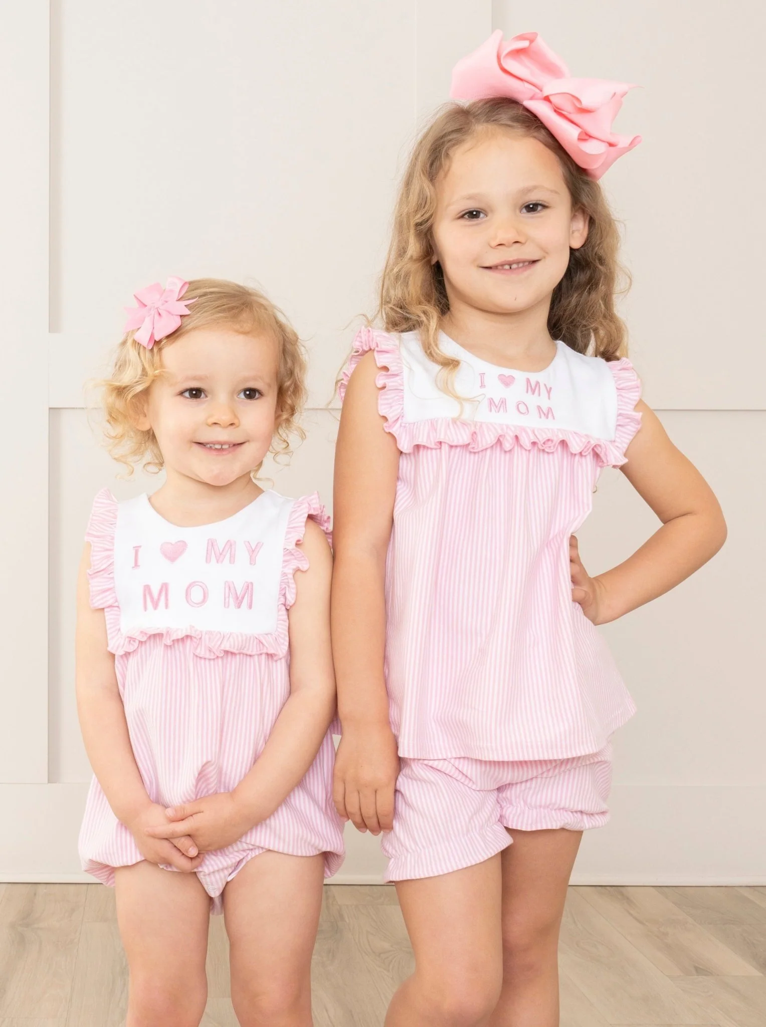 Pink Mom Love Ruffle Outfit - Image 5