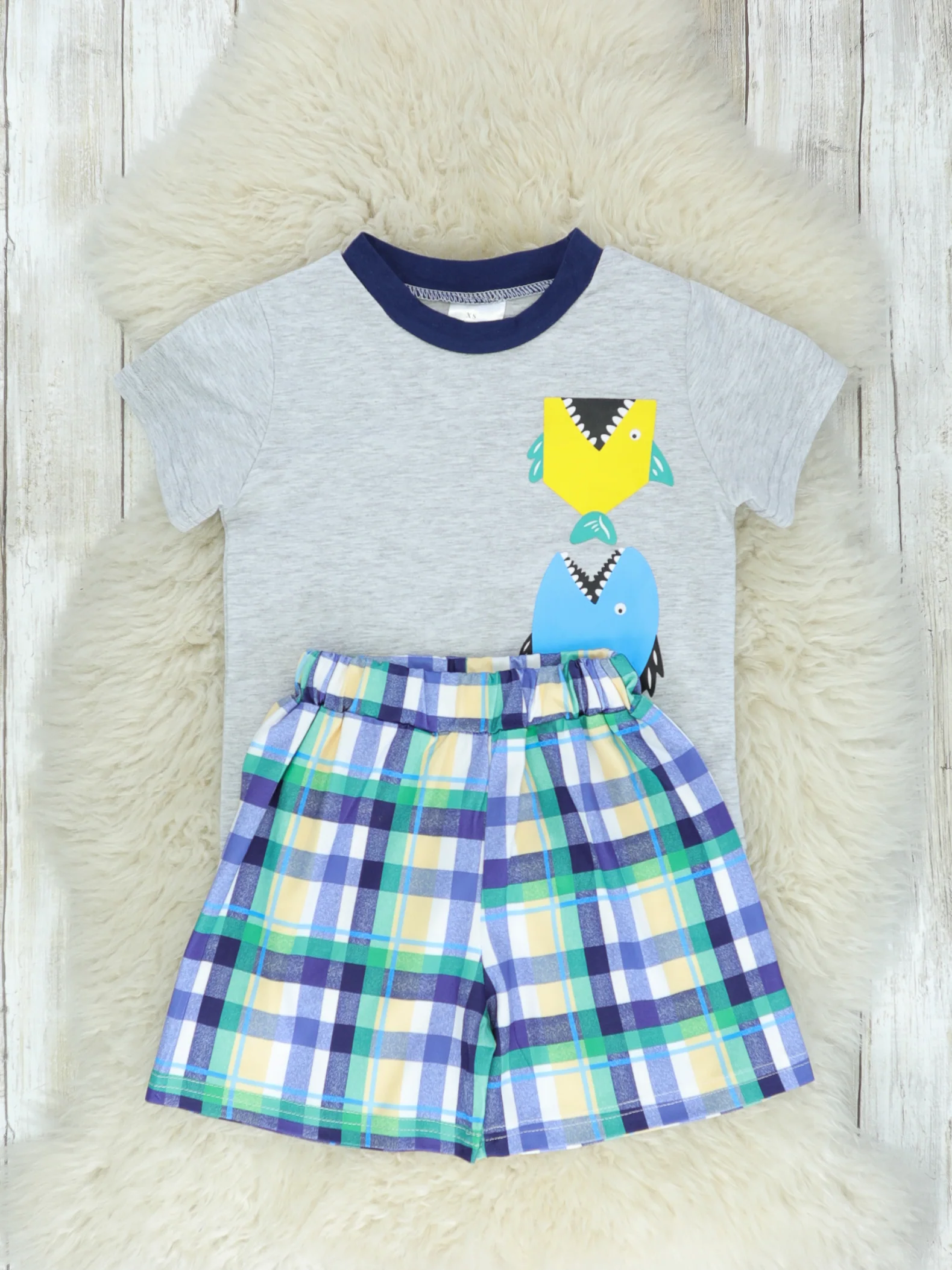 Plaid Fishing Outfit - Image 2