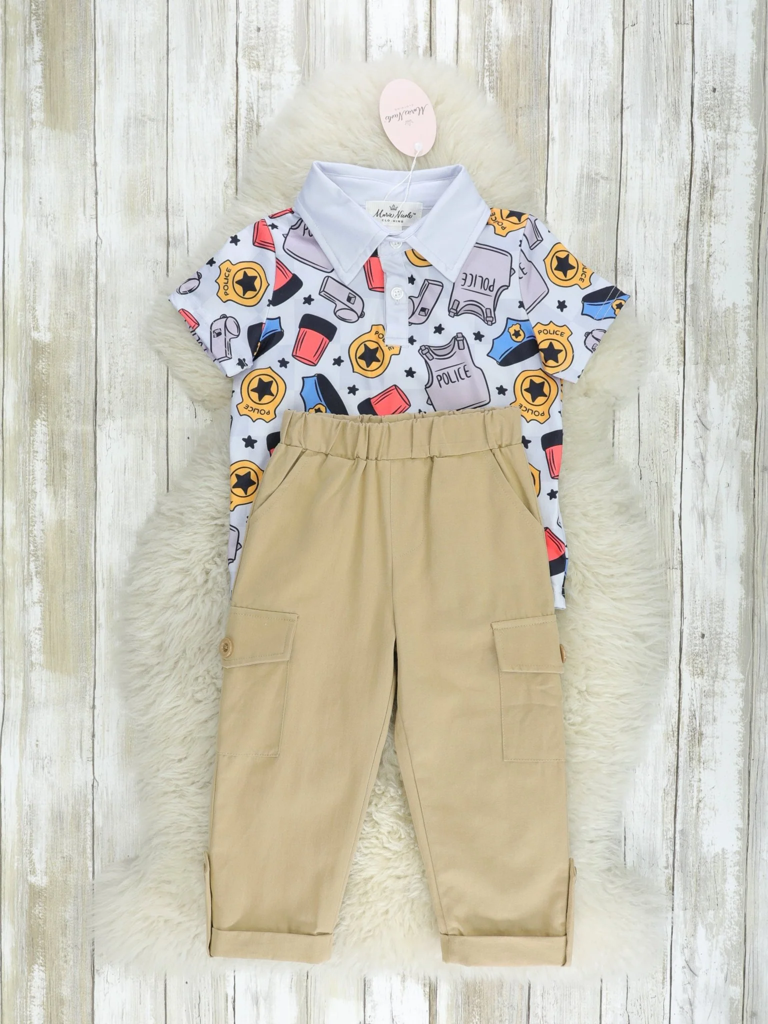Police Party Polo Outfit - Image 2