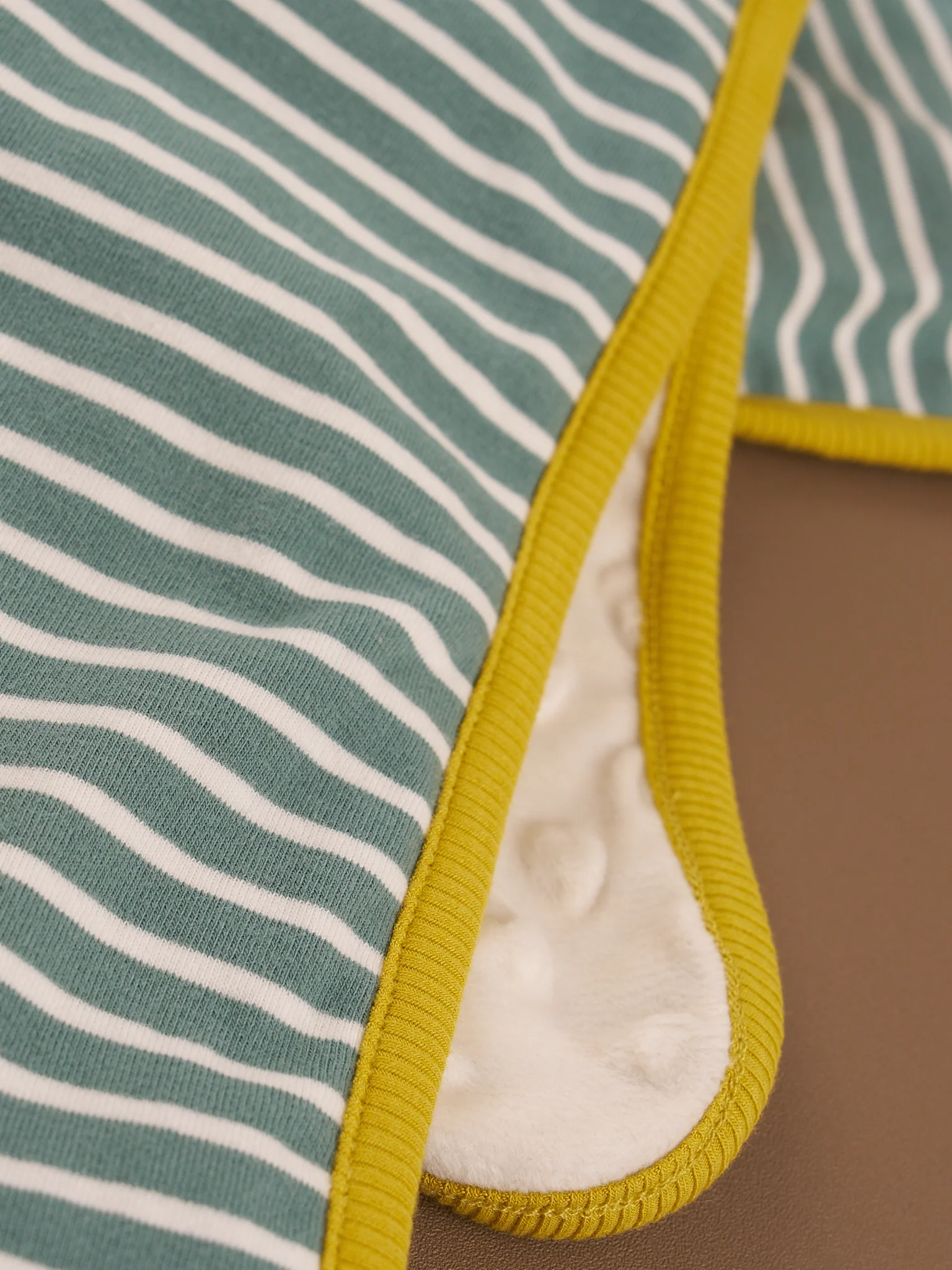 Poppy Sunshine Striped Minky Blanket - Image 2