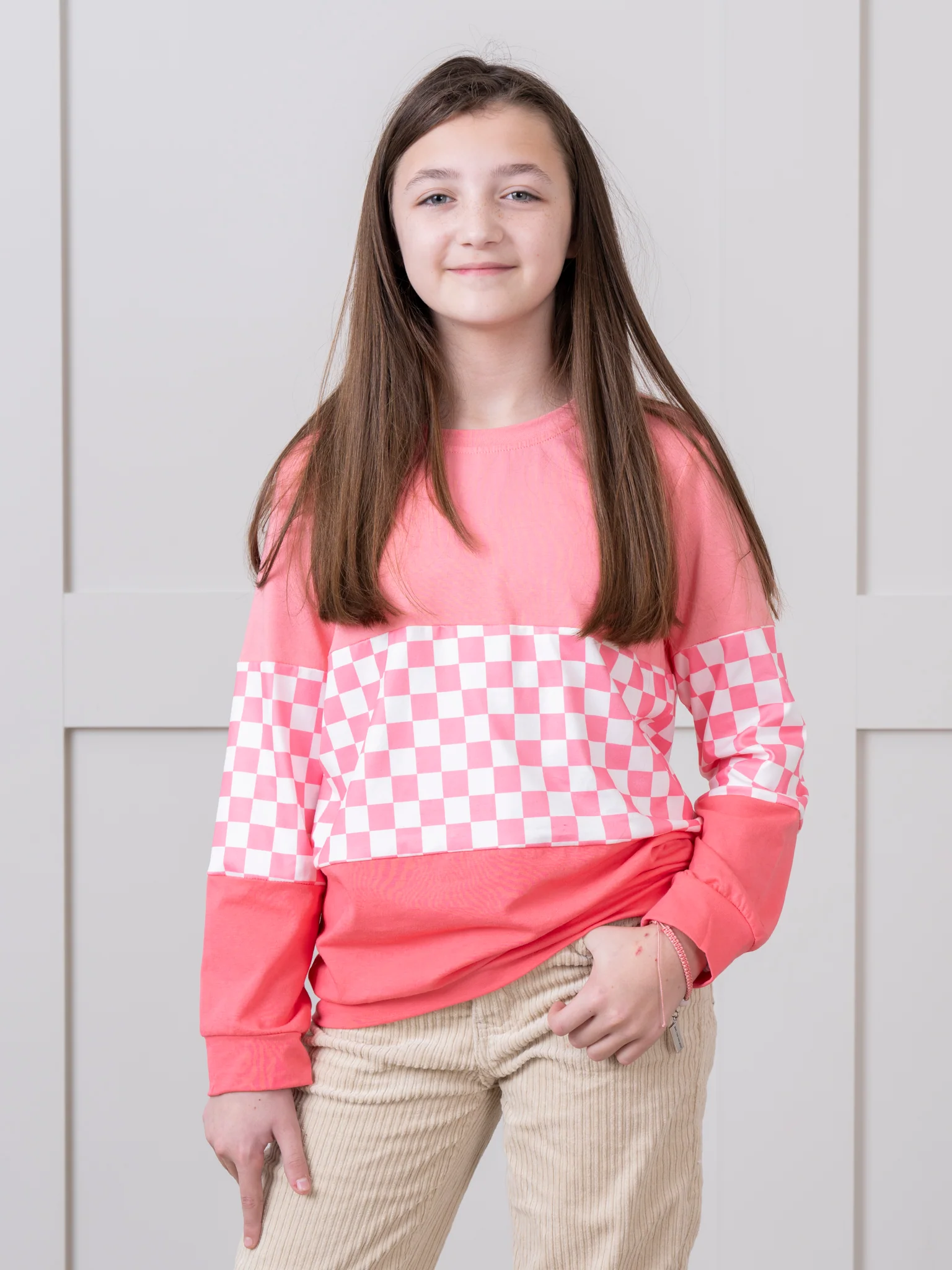 Pre-Teen Colorblock Crewneck Shirt - Image 2