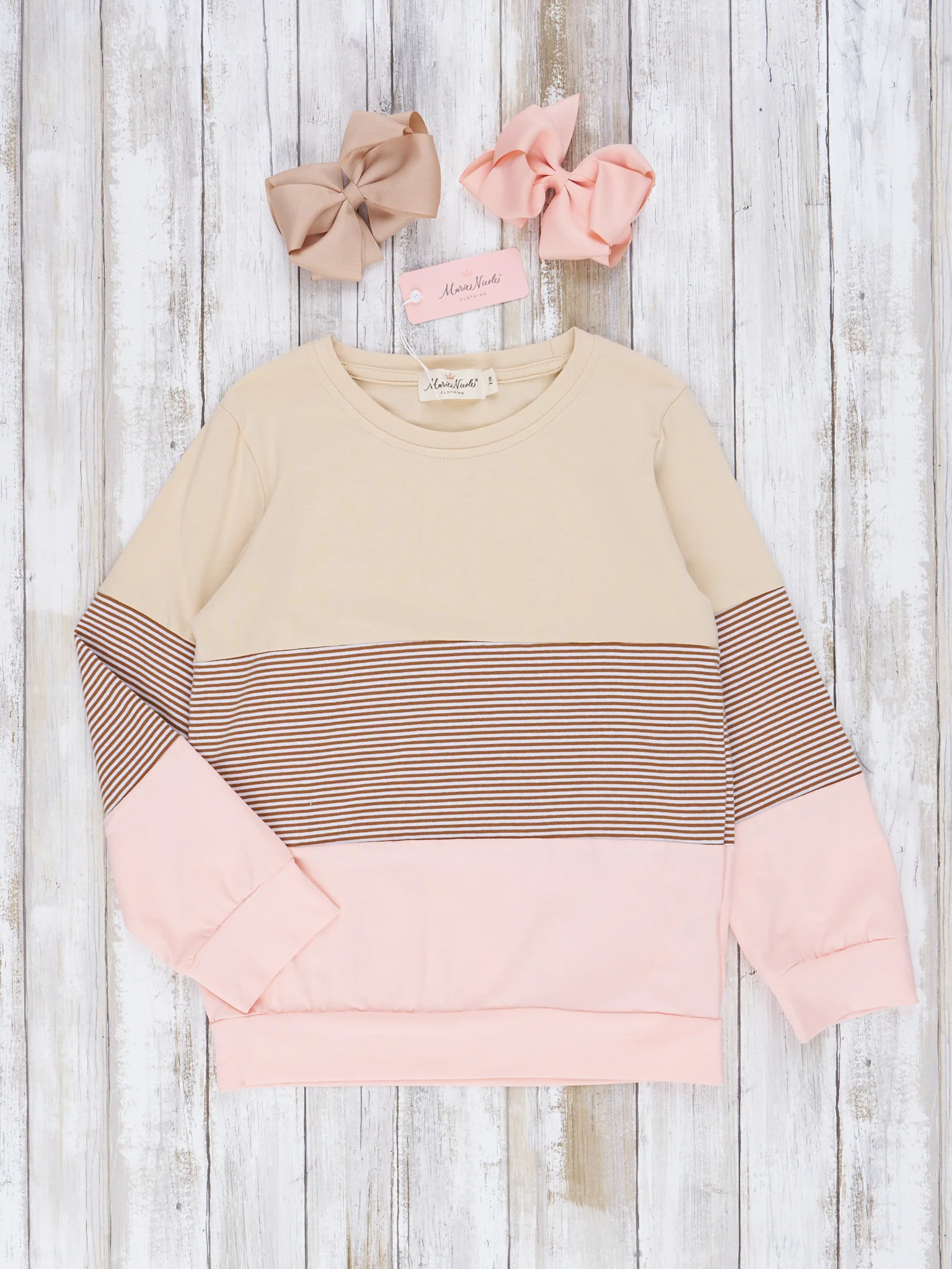 Pre-Teen Colorblock Crewneck Shirt - Image 5